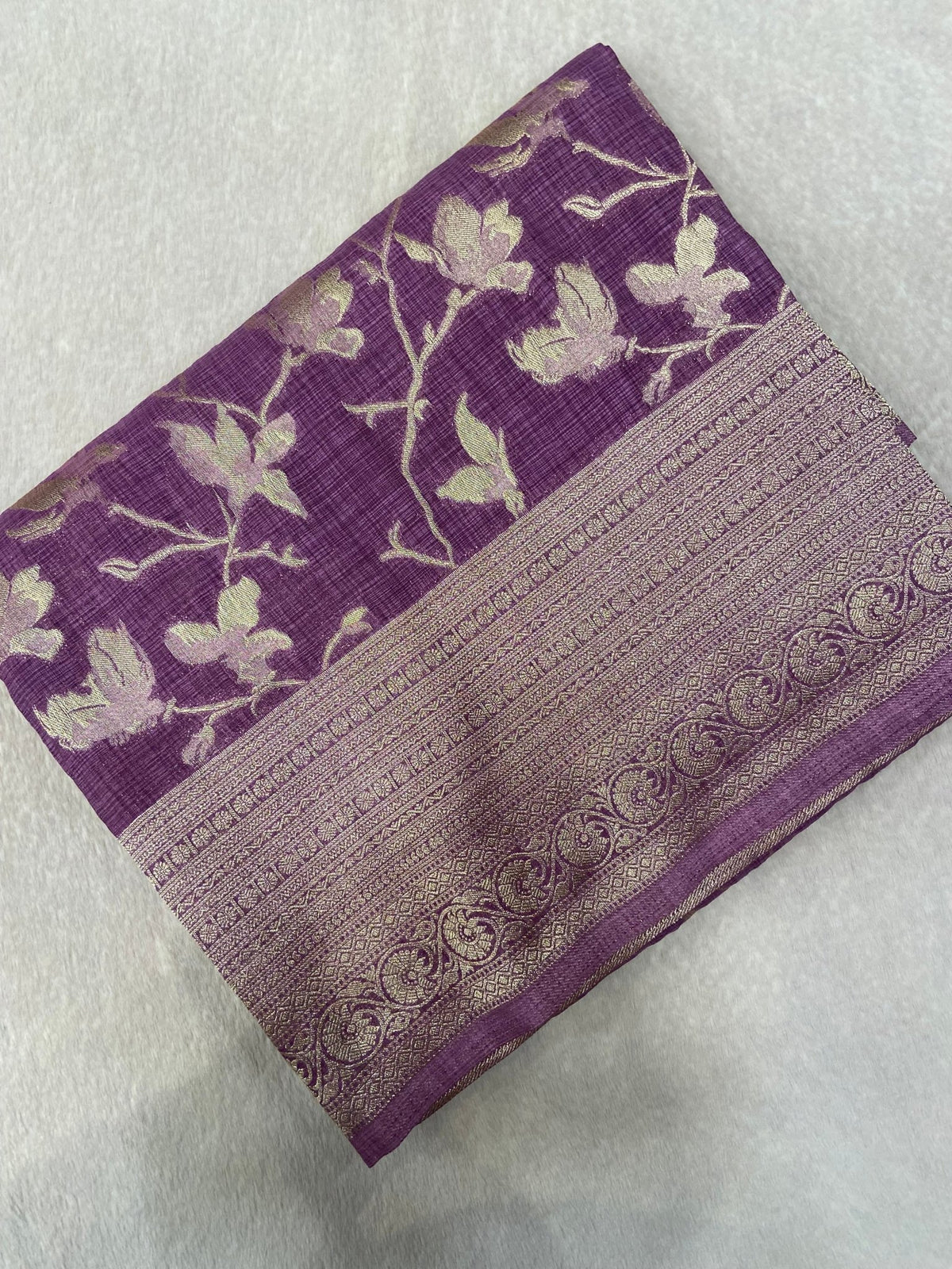 Premium Heritage Cotton Saree✨ - Kanjeevaram Silk Mandir