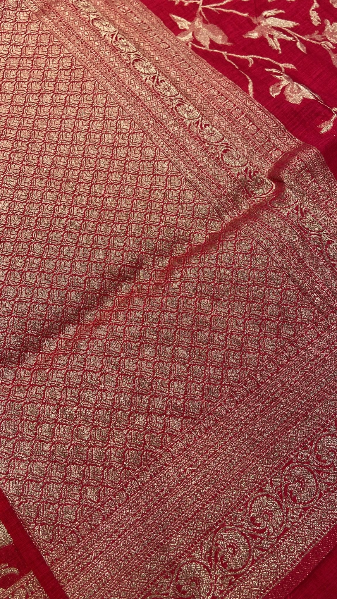 Premium Heritage Cotton Saree✨ - Kanjeevaram Silk Mandir