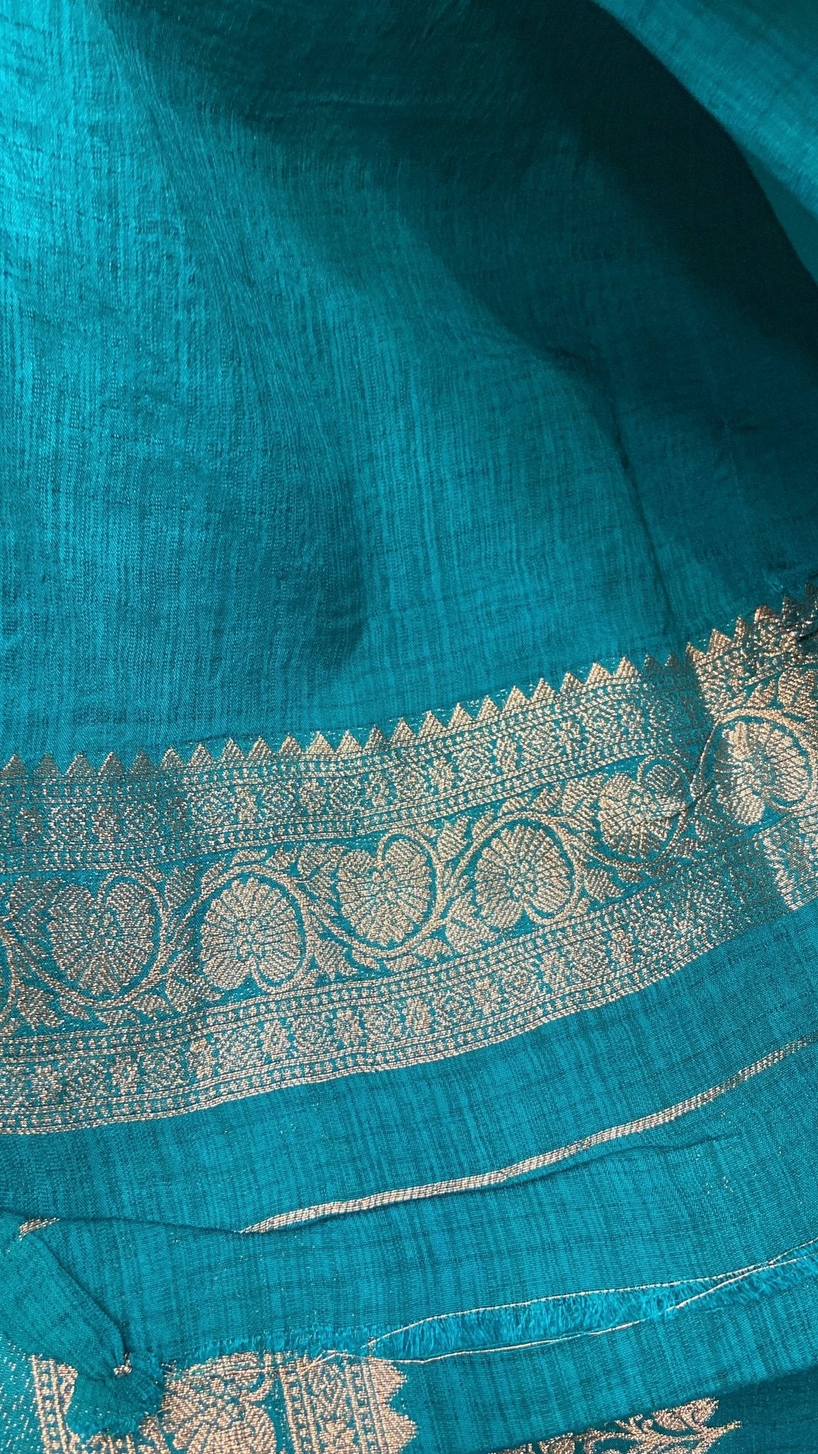 Premium Heritage Cotton Saree 🌸 - Kanjeevaram Silk Mandir