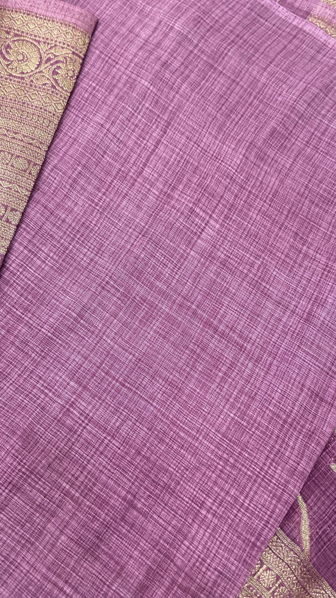 Premium Heritage Cotton Saree✨ - Kanjeevaram Silk Mandir