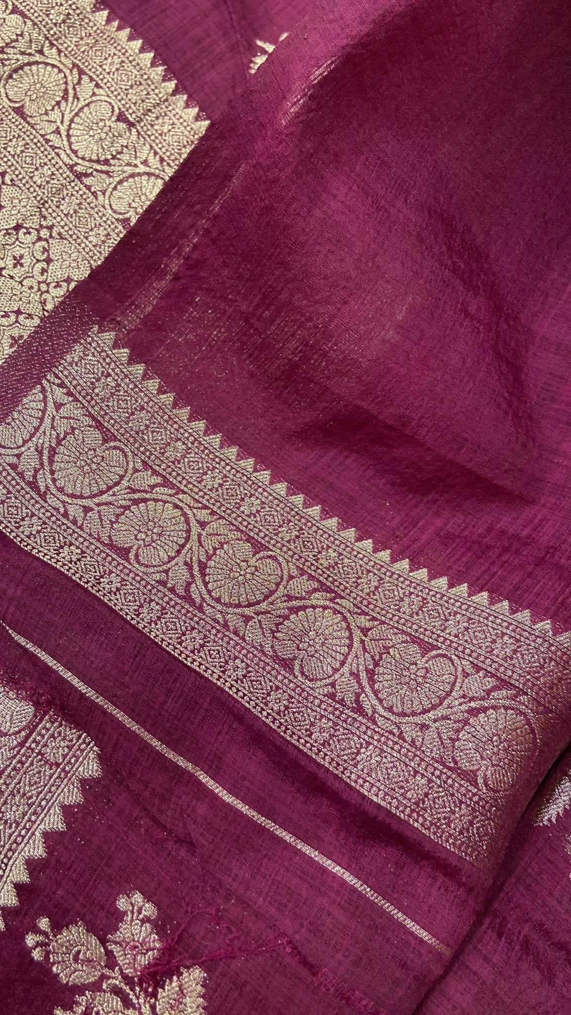 Premium Heritage Cotton Saree🌸 - Kanjeevaram Silk Mandir