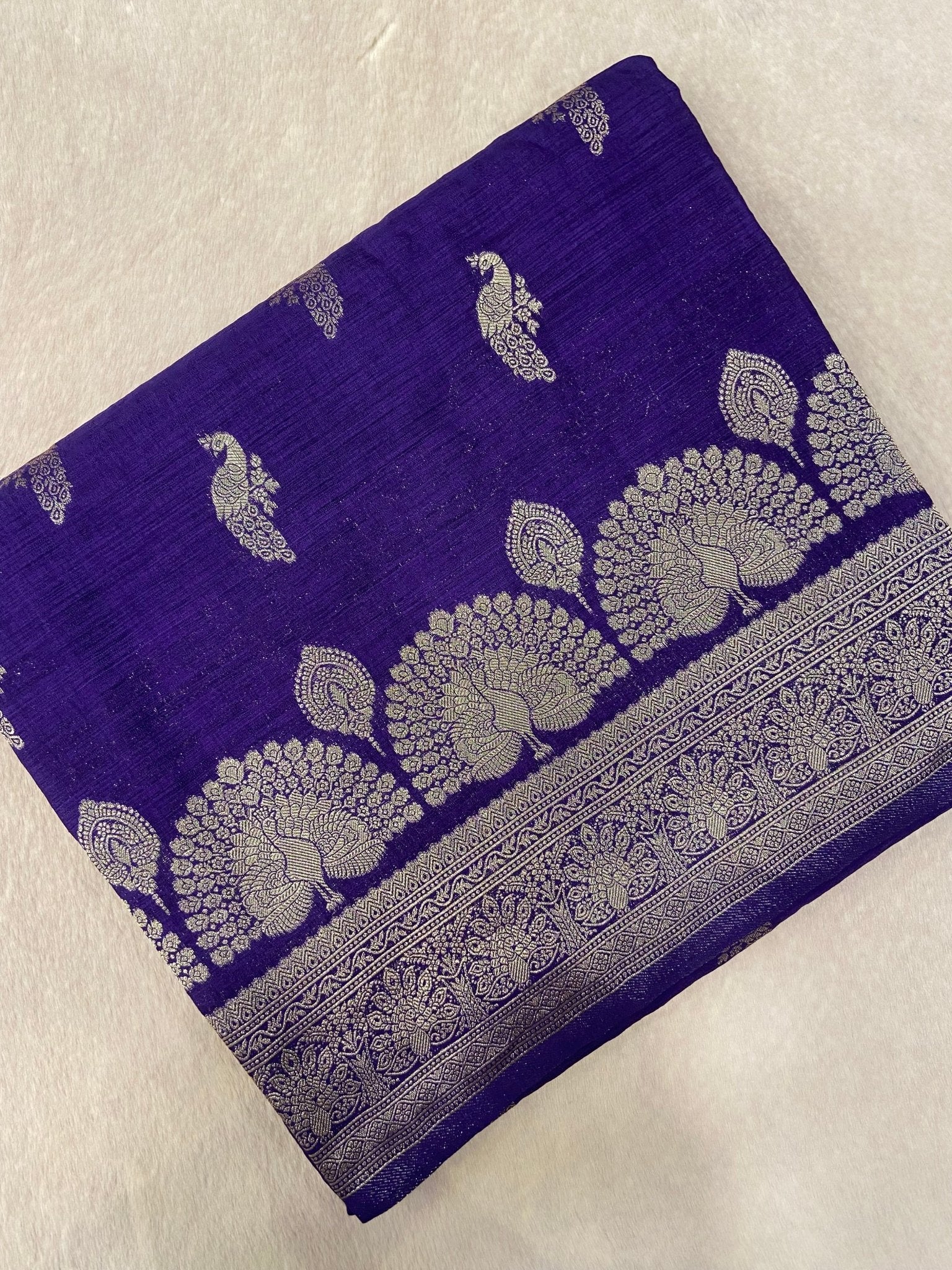 Premium Heritage Cotton Saree - Kanjeevaram Silk Mandir