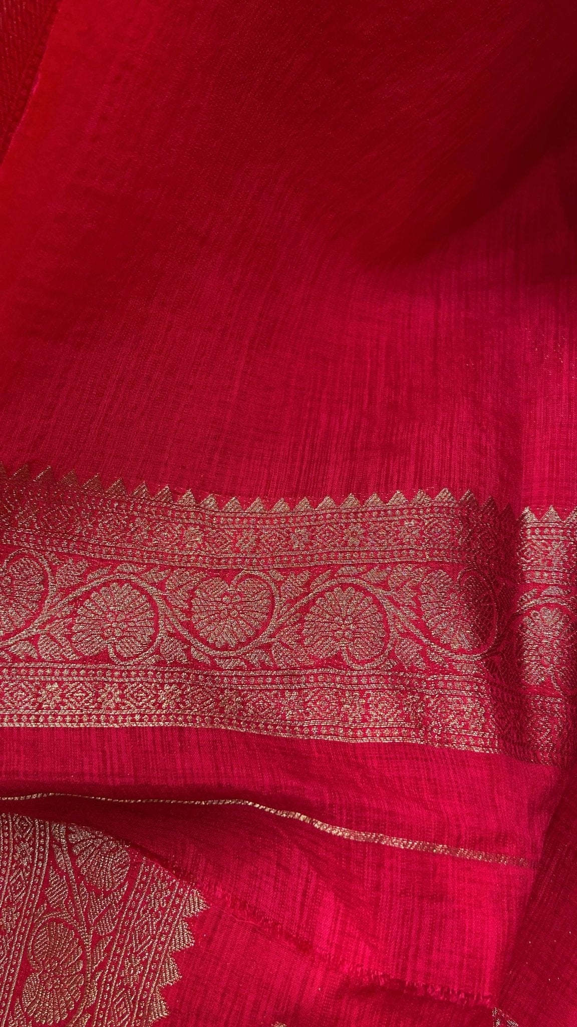 Premium Heritage Cotton Saree🌸 - Kanjeevaram Silk Mandir