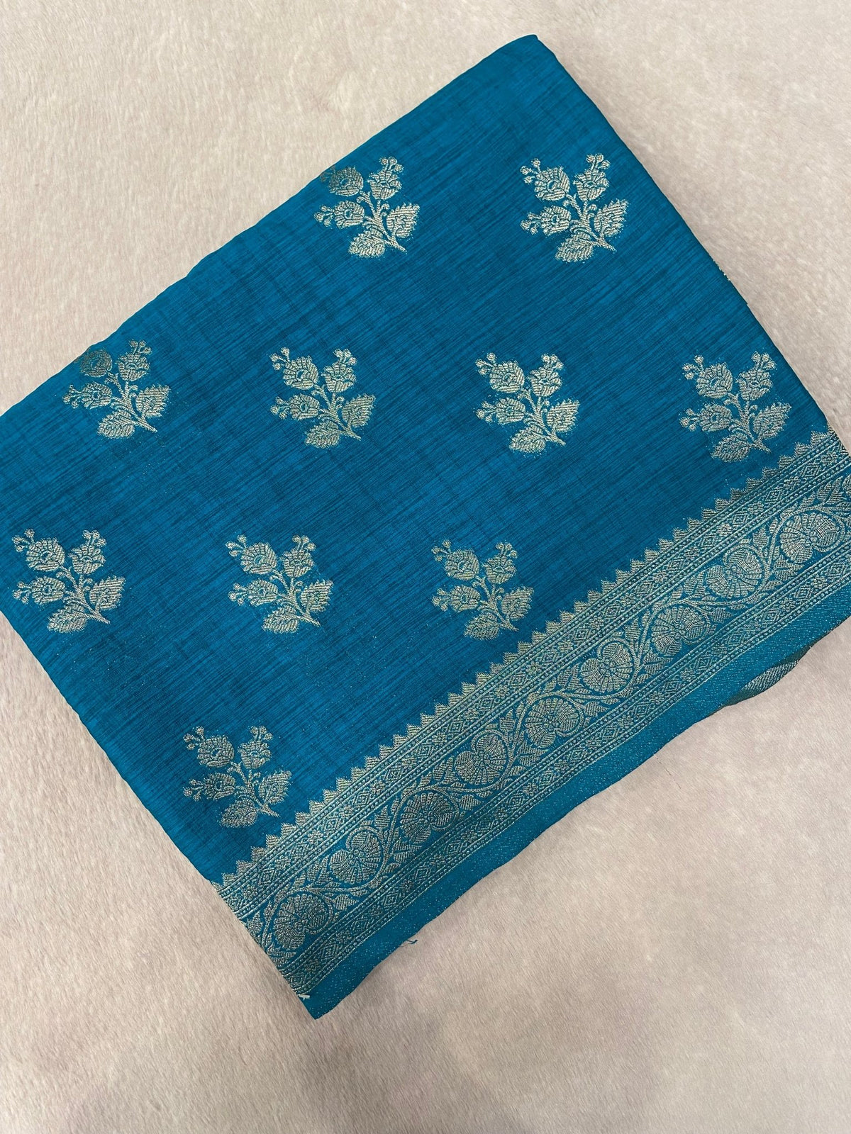 Premium Heritage Cotton Saree 🌸 - Kanjeevaram Silk Mandir