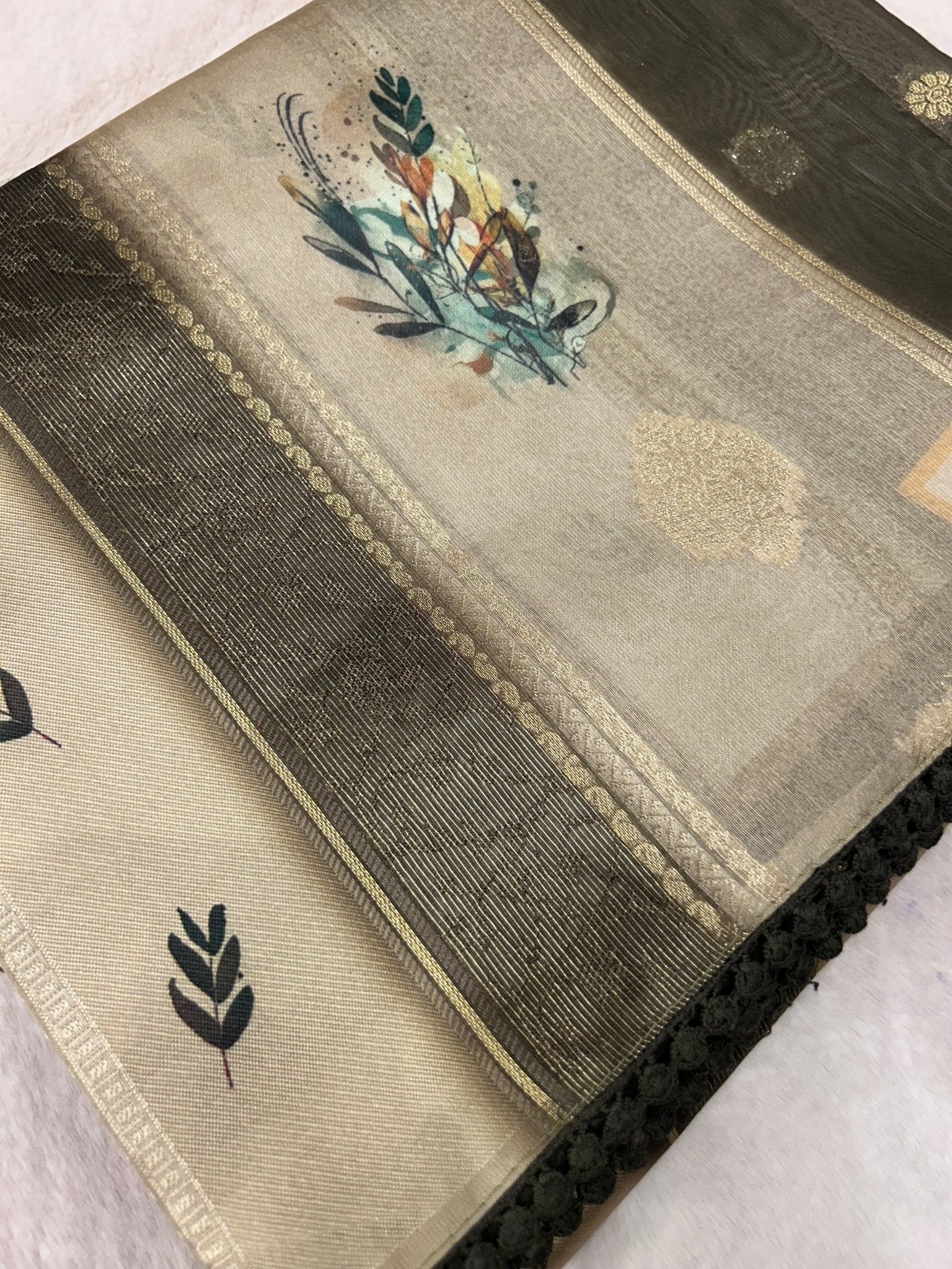 Premium Heritage Cotton Saree With Digital Print - Kanjeevaram Silk Mandir
