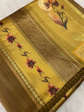 Premium Heritage Cotton Saree With Digital Print - Kanjeevaram Silk Mandir