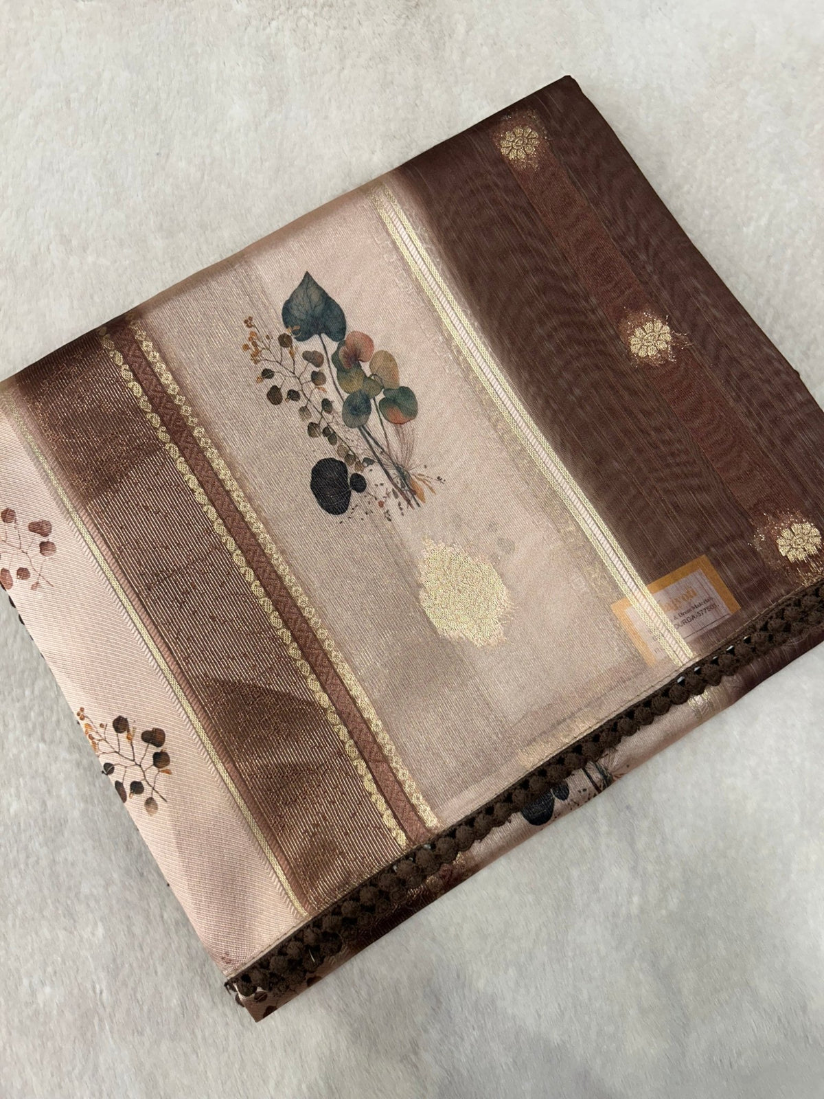 Premium Heritage Cotton Saree With Digital Print - Kanjeevaram Silk Mandir