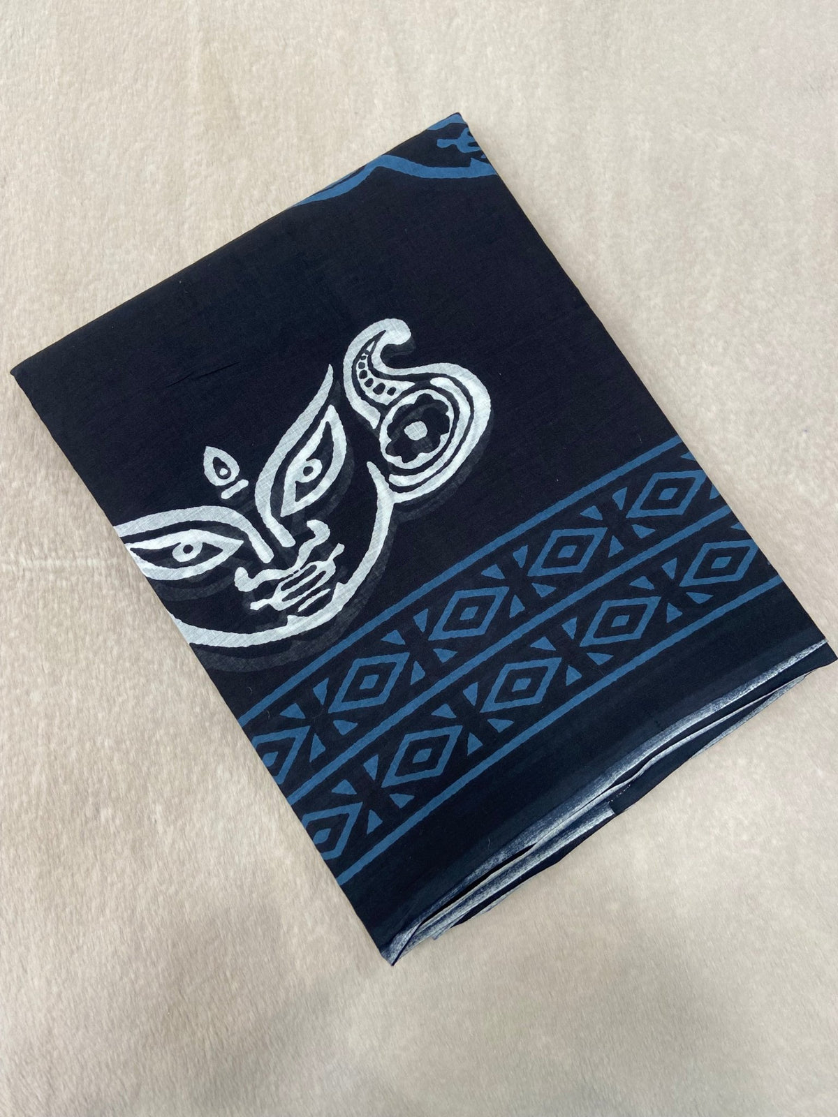 Premium Jaipur Cotton Saree - Kanjeevaram Silk Mandir