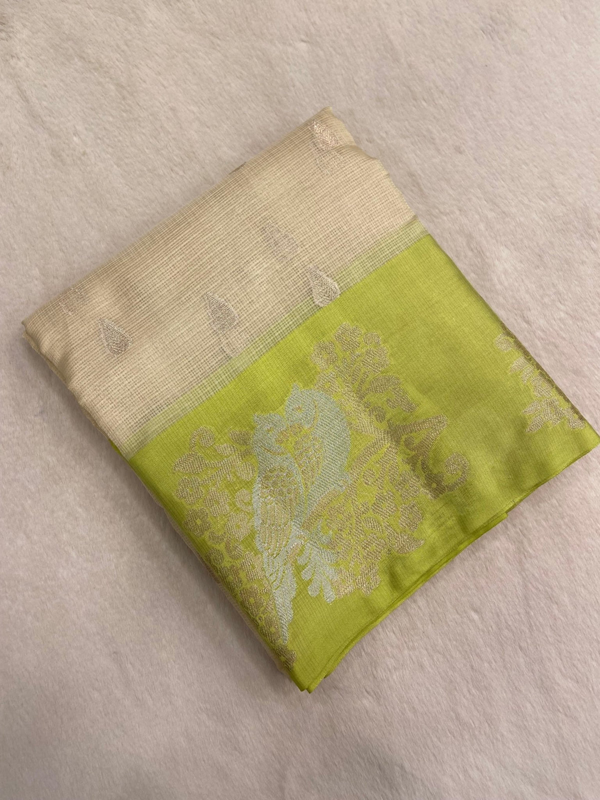 Premium Kota organza saree - Kanjeevaram Silk Mandir