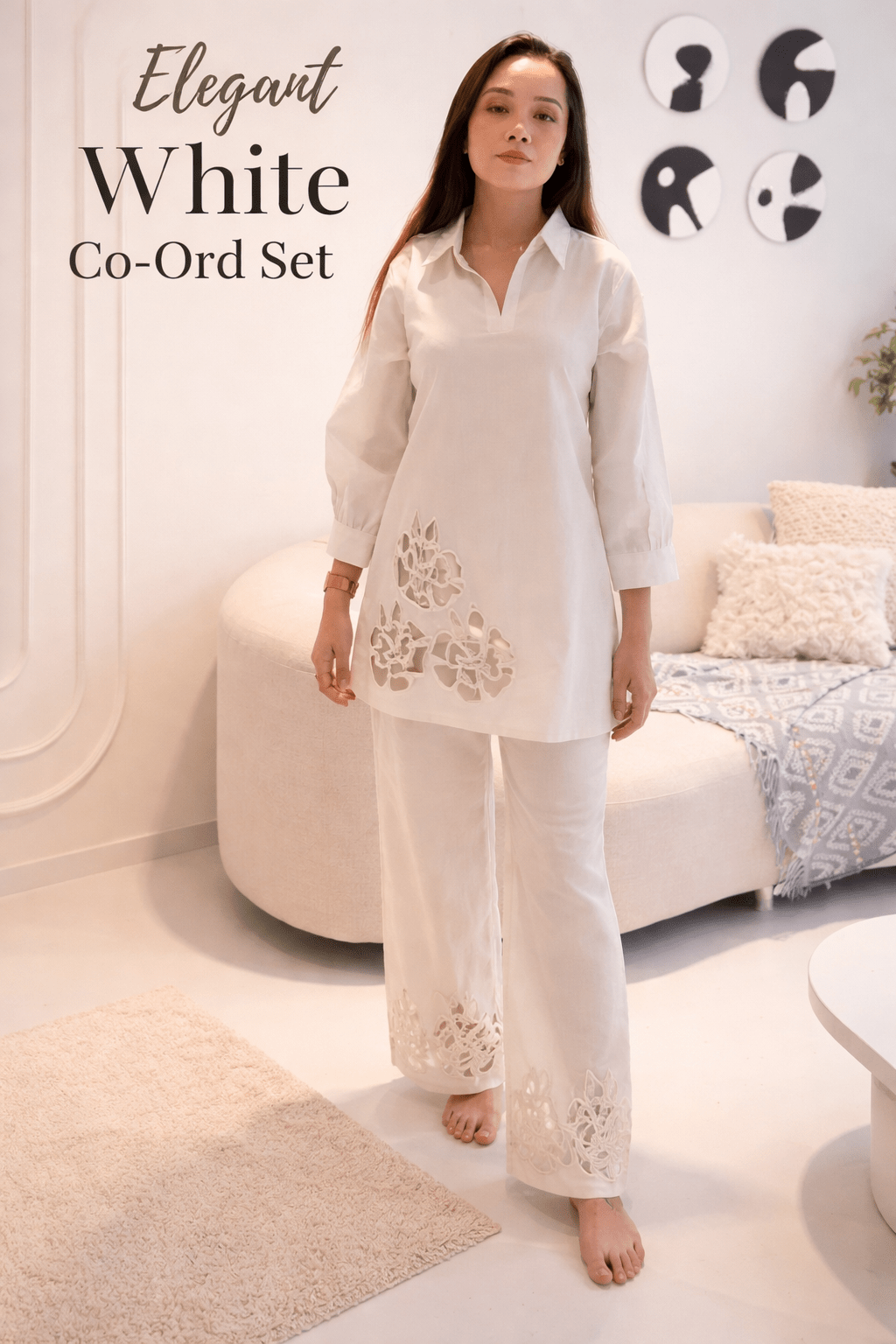 Premium Leather foil print Co-ord set - Kanjeevaram Silk Mandir