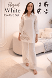 Premium Leather foil print Co-ord set - Kanjeevaram Silk Mandir