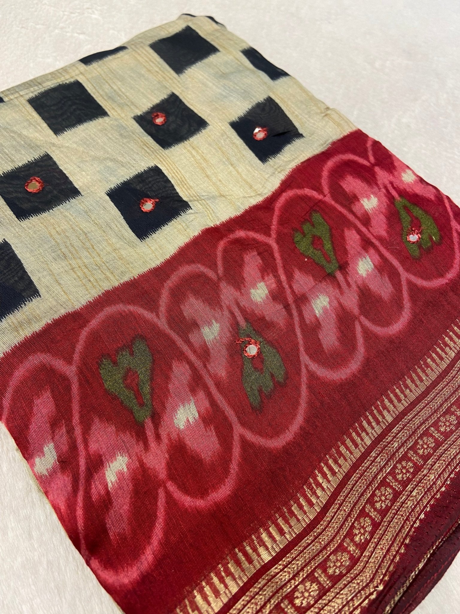 Premium Mal Cotton Saree - Kanjeevaram Silk Mandir