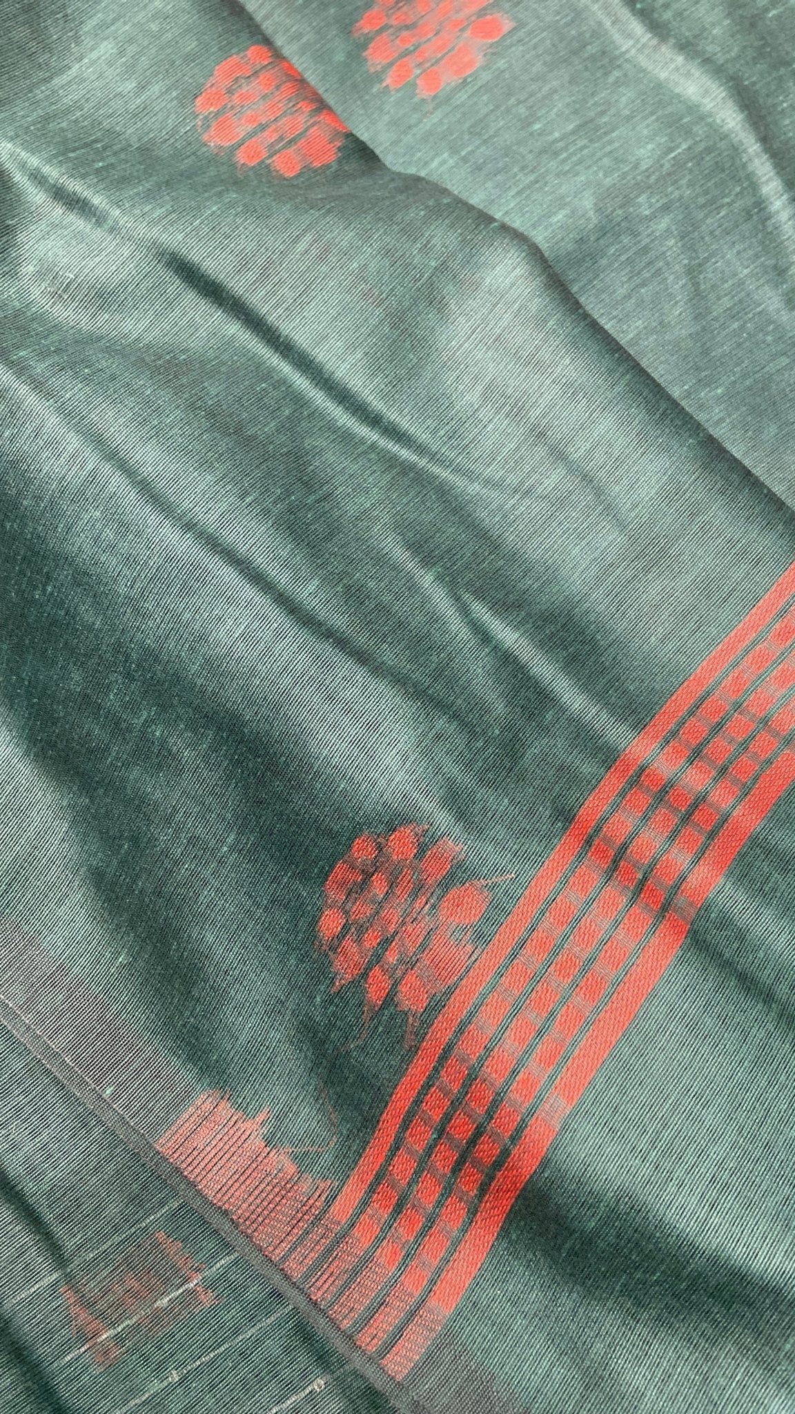 Premium Mal Cotton Saree - Kanjeevaram Silk Mandir