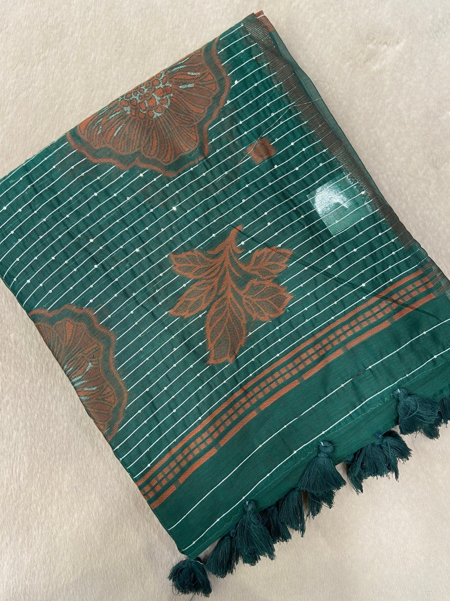 Premium Mal Cotton Saree - Kanjeevaram Silk Mandir