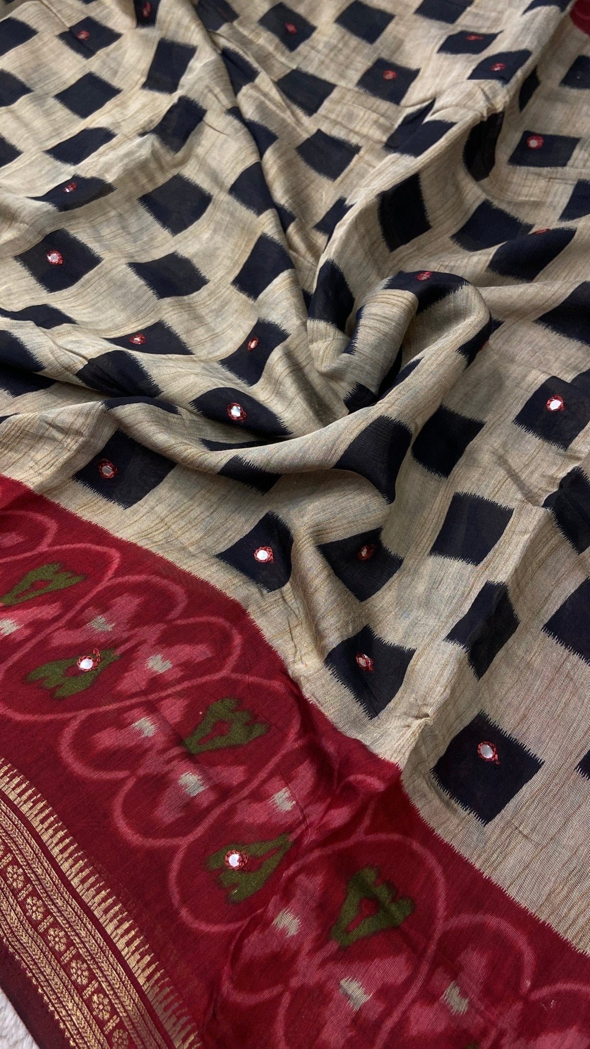 Premium Mal Cotton Saree - Kanjeevaram Silk Mandir
