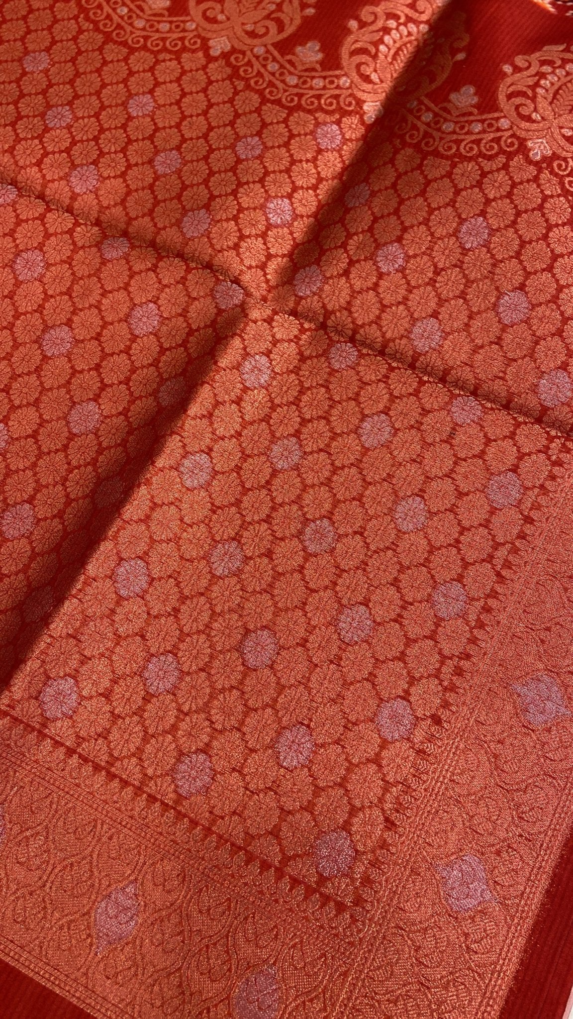 Premium Mashru Silk Saree - Kanjeevaram Silk Mandir