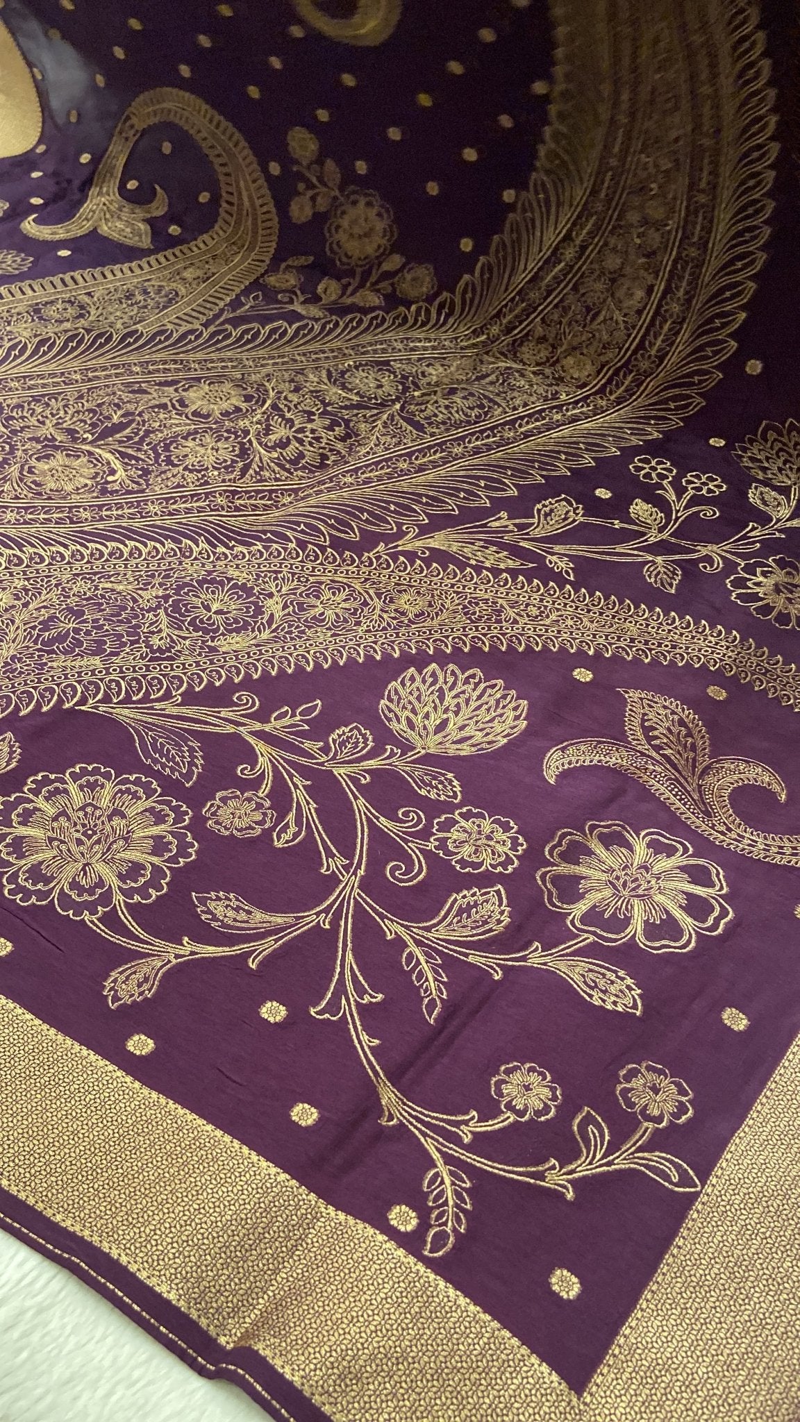 Premium Mashru Silk Saree - Kanjeevaram Silk Mandir