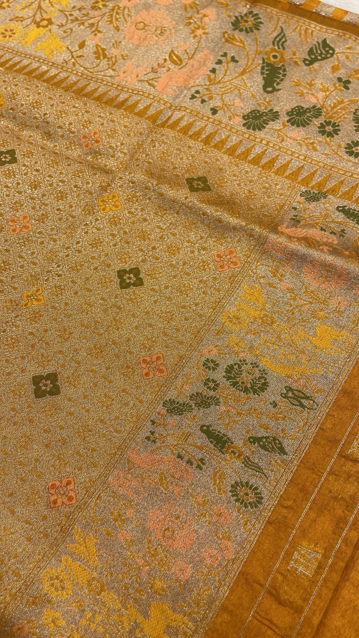 Premium Mashru Silk Saree✨ - Kanjeevaram Silk Mandir