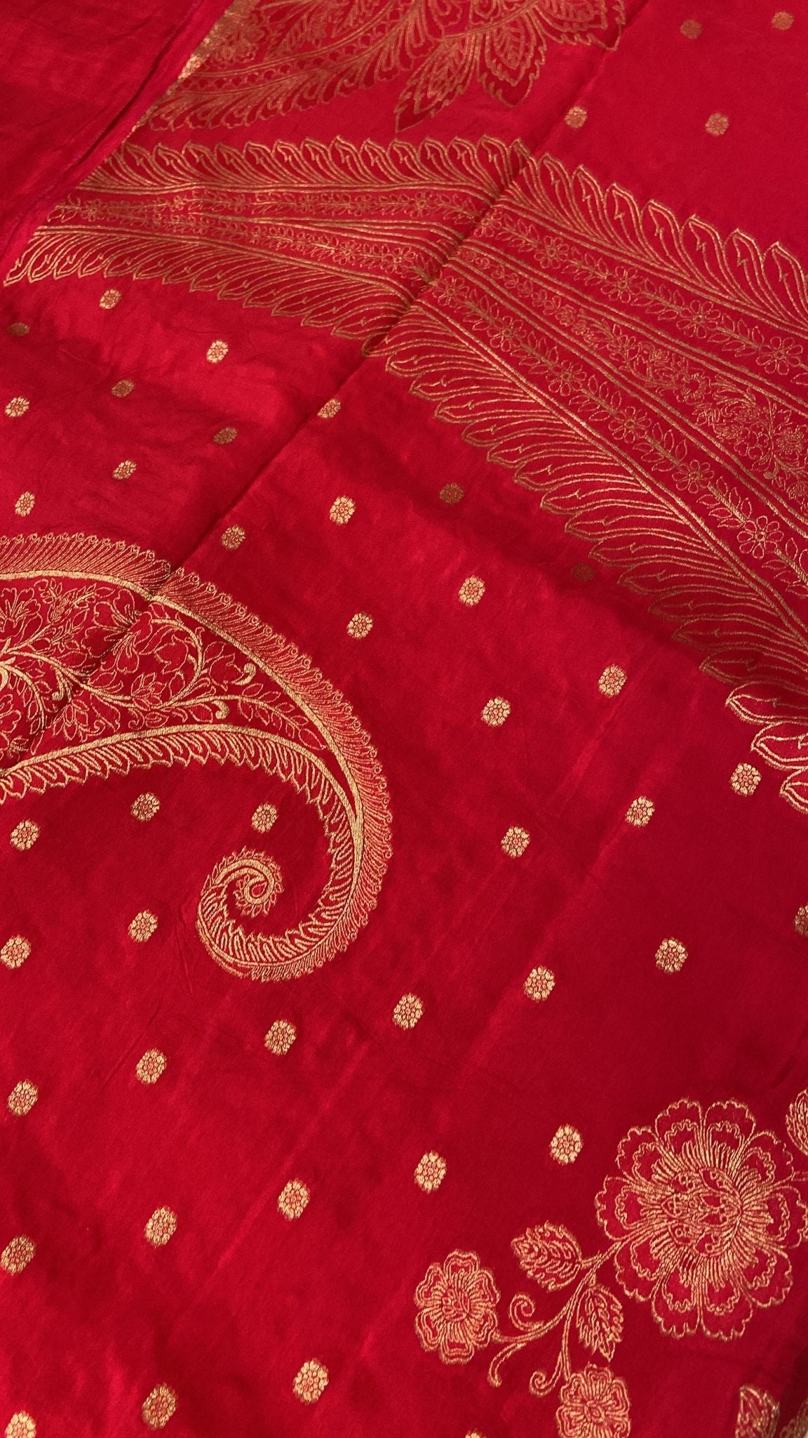 Premium Mashru Silk Saree - Kanjeevaram Silk Mandir