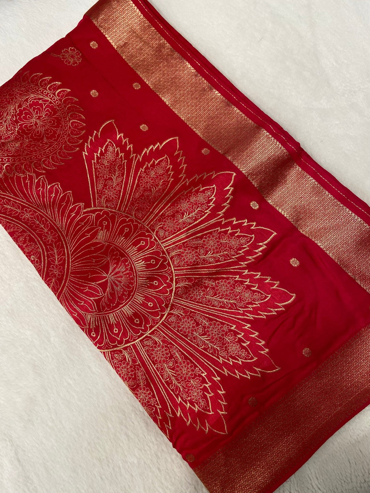 Premium Mashru Silk Saree - Kanjeevaram Silk Mandir