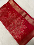 Premium Mashru Silk Saree - Kanjeevaram Silk Mandir