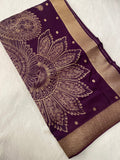 Premium Mashru Silk Saree - Kanjeevaram Silk Mandir