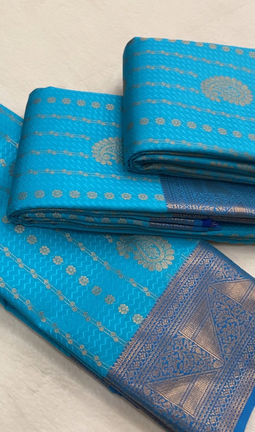 Premium mini Kanchi silk saree - Kanjeevaram Silk Mandir