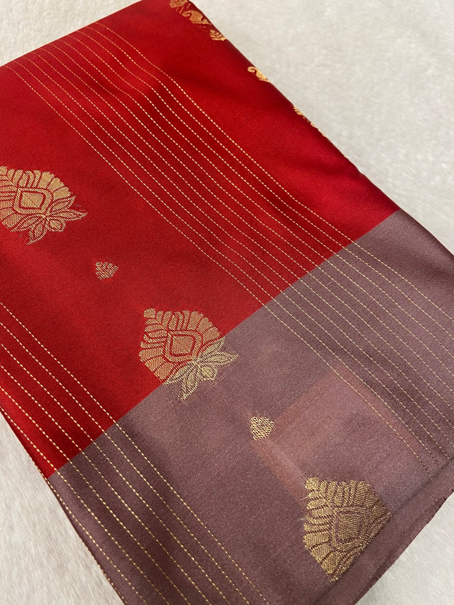Premium Mini Kanchi Silk Saree - Kanjeevaram Silk Mandir