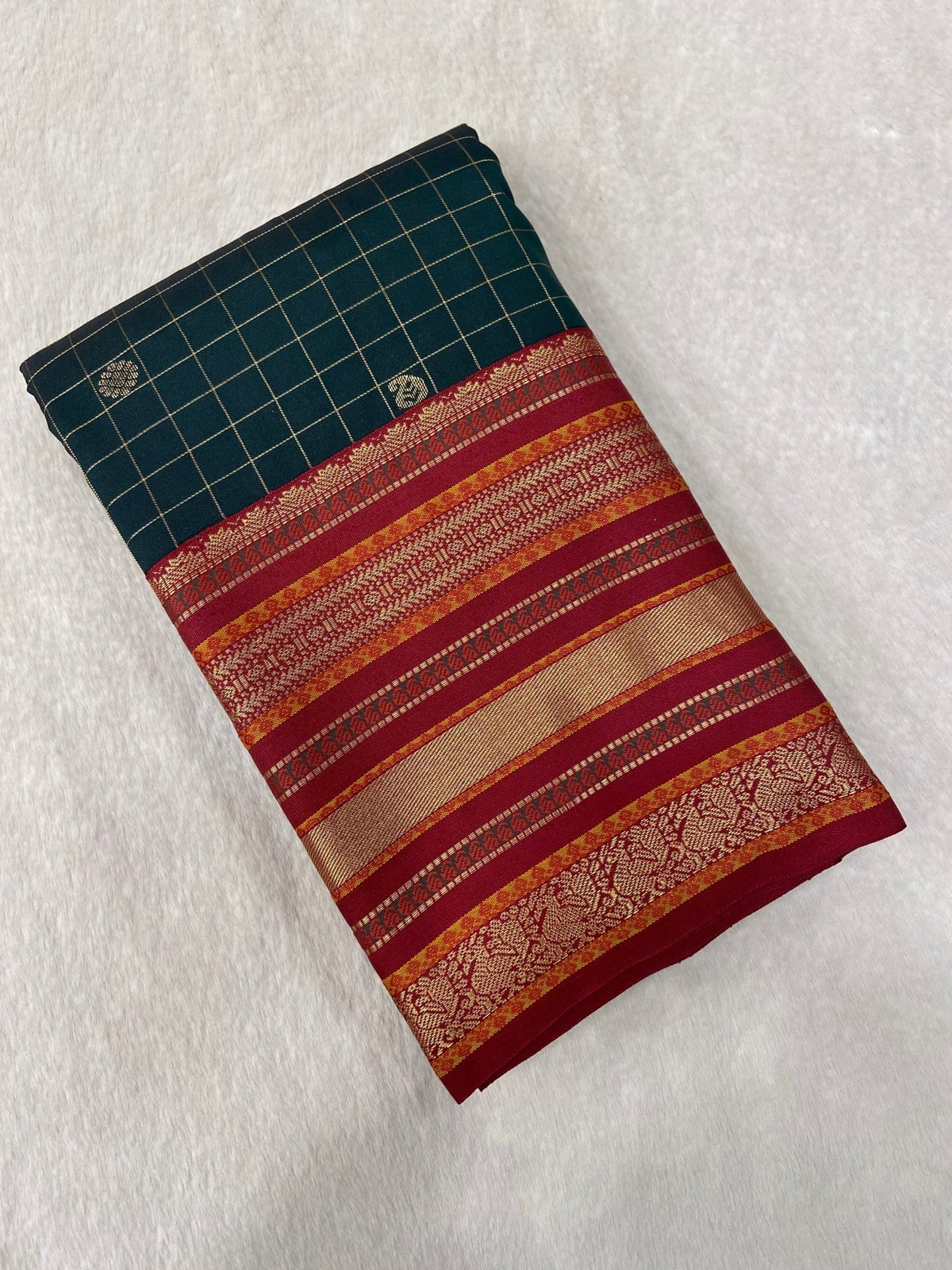 Premium Mini Kanchi Silk Saree - Kanjeevaram Silk Mandir