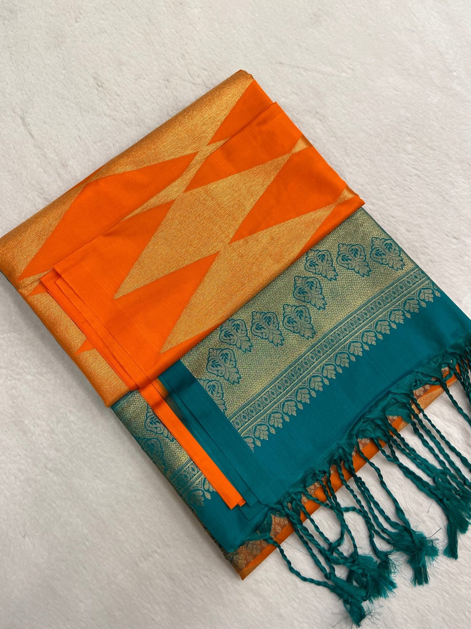 Premium Mini Kanchi Silk Saree - Kanjeevaram Silk Mandir