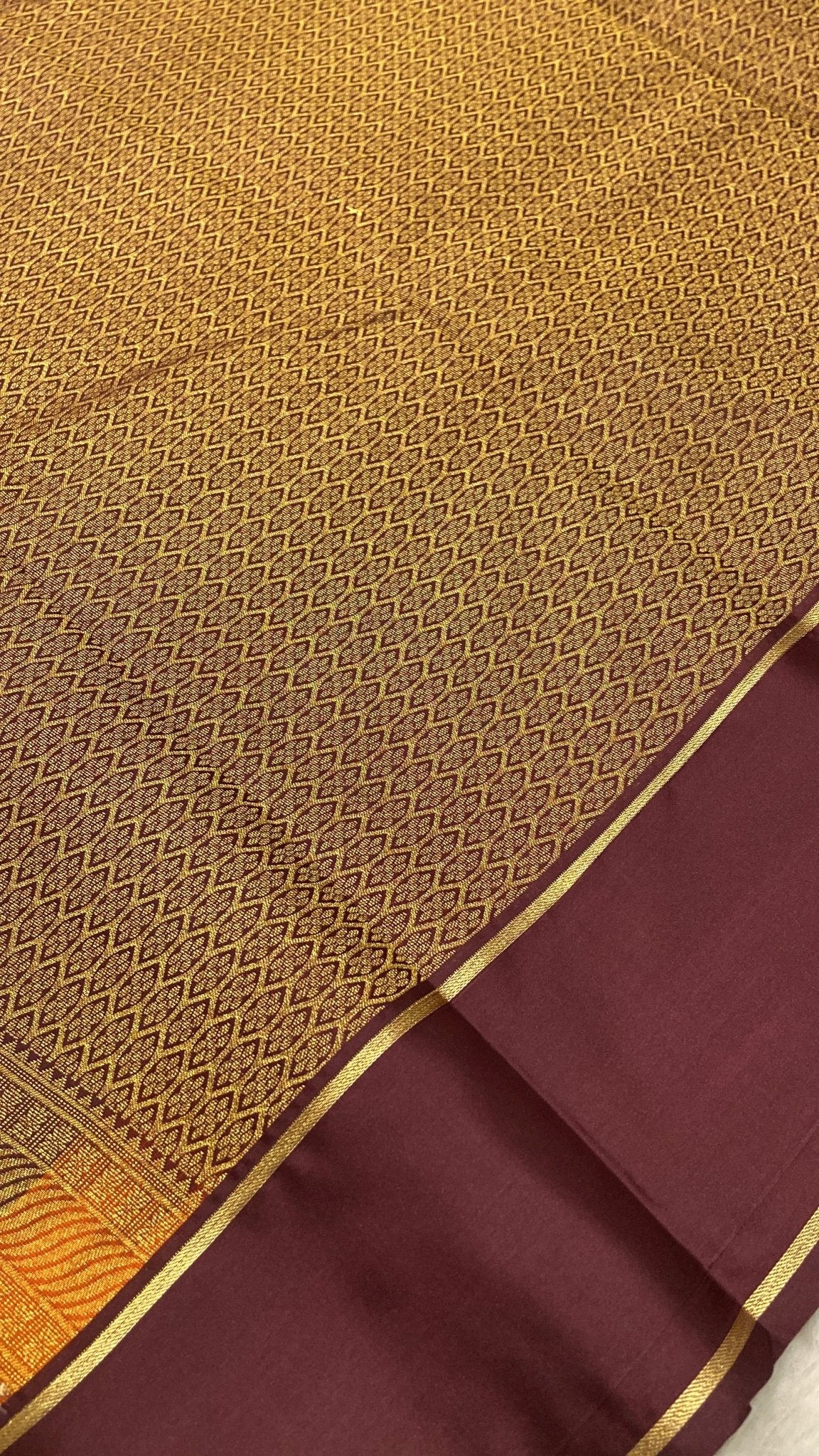 Premium Mini Kanchi Silk Saree - Kanjeevaram Silk Mandir