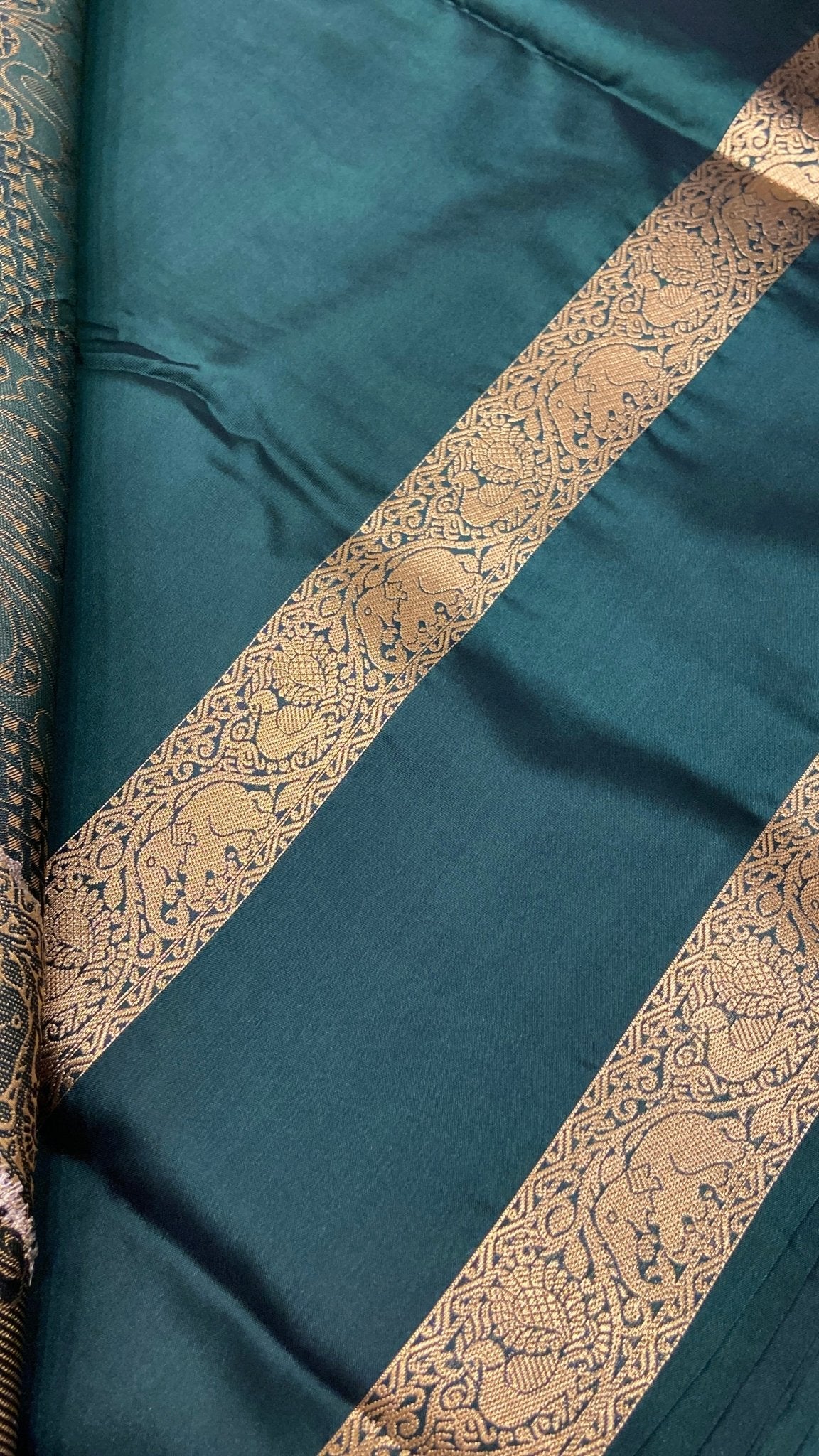Premium Mini Kanchi Silk Saree - Kanjeevaram Silk Mandir