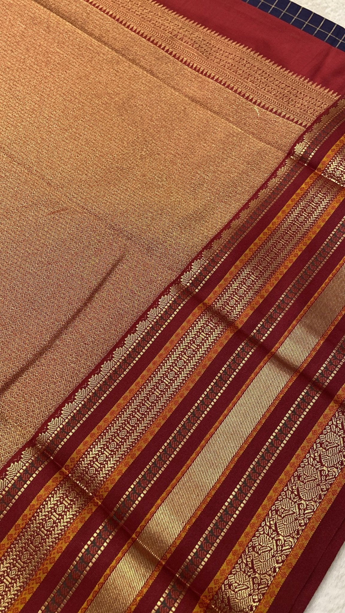 Premium Mini Kanchi Silk Saree - Kanjeevaram Silk Mandir