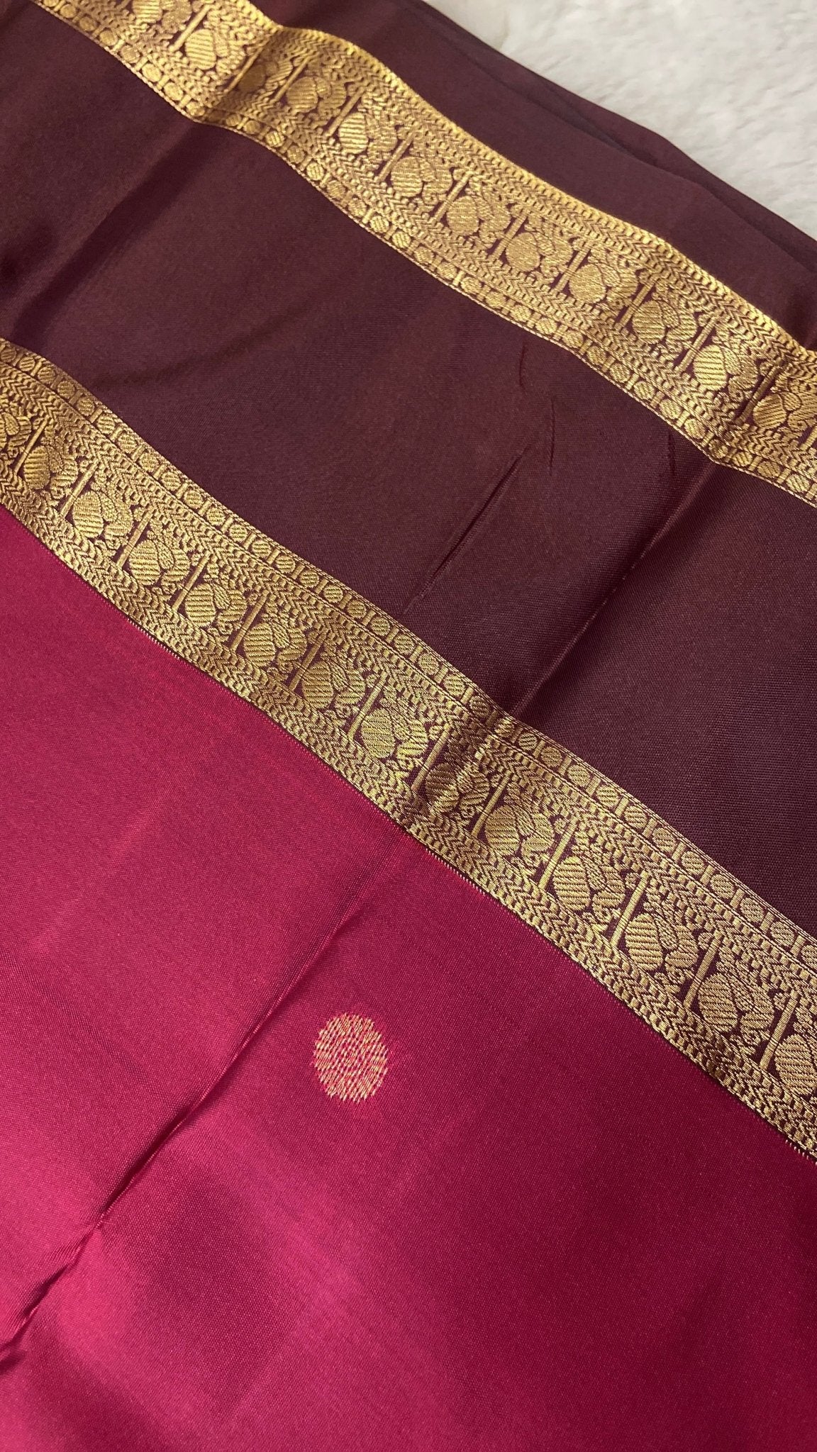 Premium Mini Kanchi Silk Saree - Kanjeevaram Silk Mandir