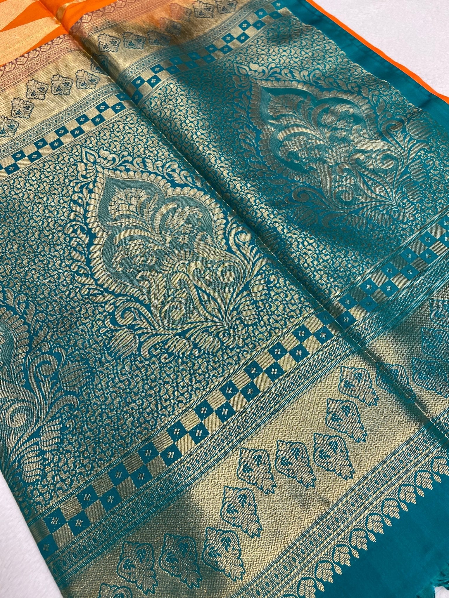 Premium Mini Kanchi Silk Saree - Kanjeevaram Silk Mandir