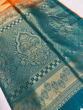 Premium Mini Kanchi Silk Saree - Kanjeevaram Silk Mandir