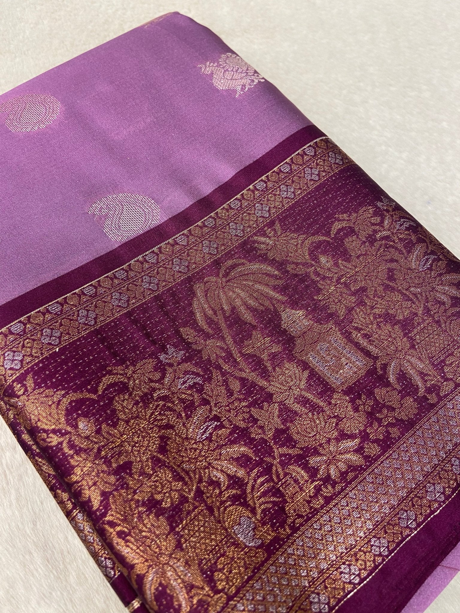 Premium Mini Kanchi Silk Saree - Kanjeevaram Silk Mandir