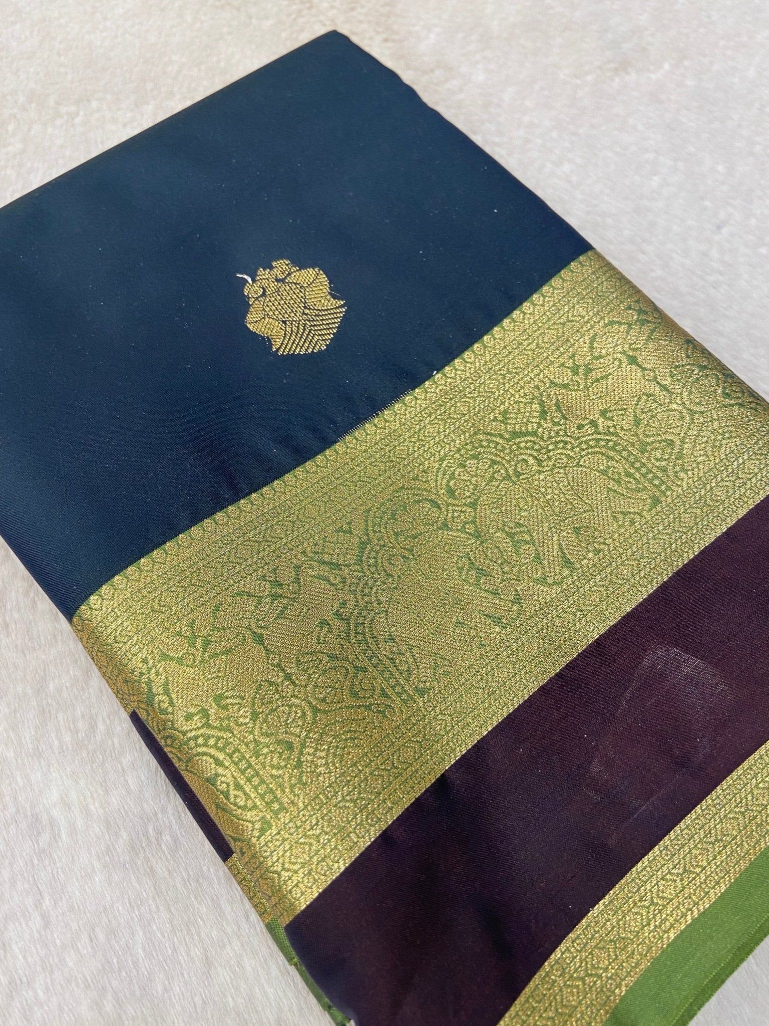 Premium Mini Kanchi Silk Saree - Kanjeevaram Silk Mandir