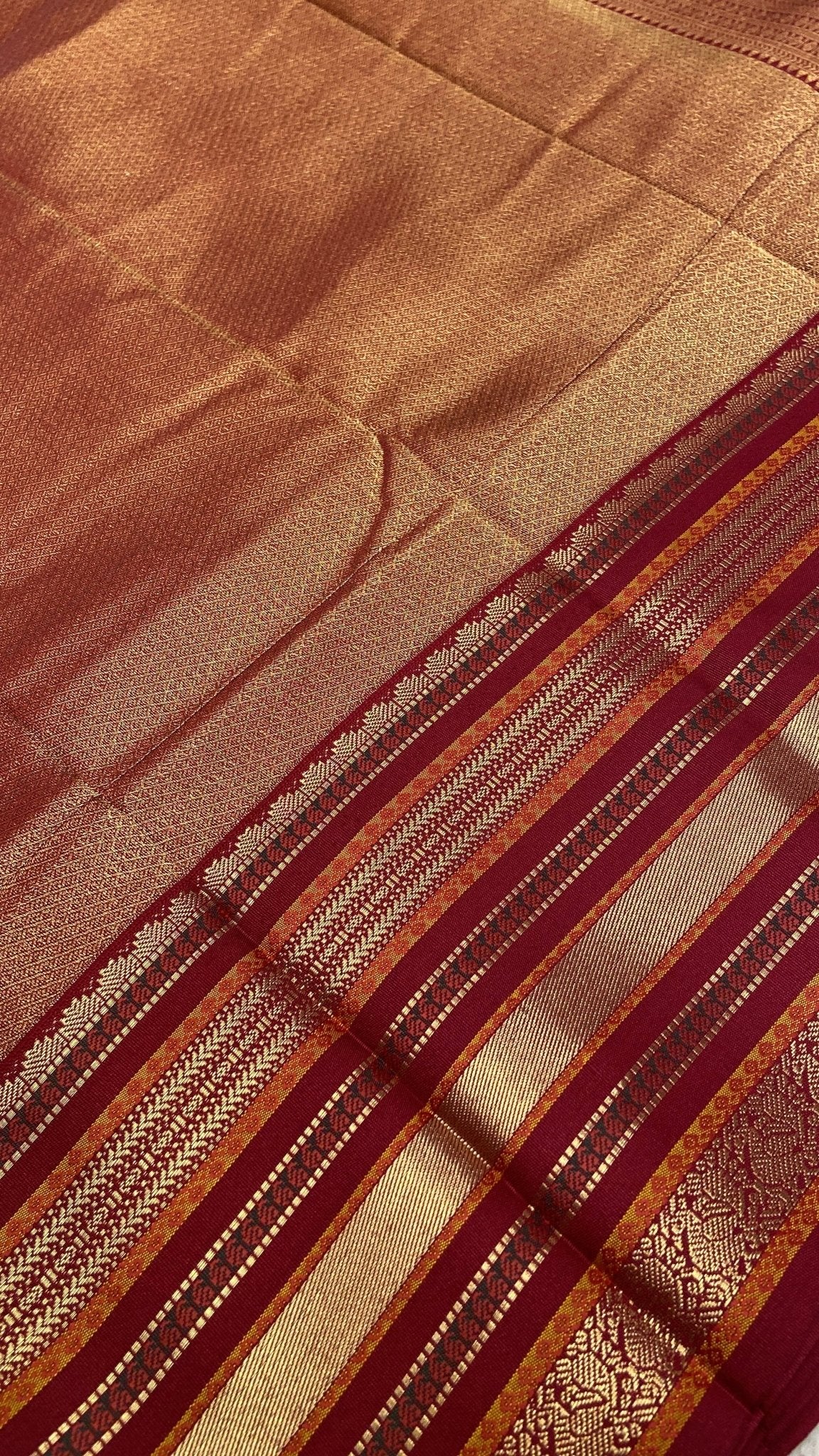 Premium Mini Kanchi Silk Saree - Kanjeevaram Silk Mandir