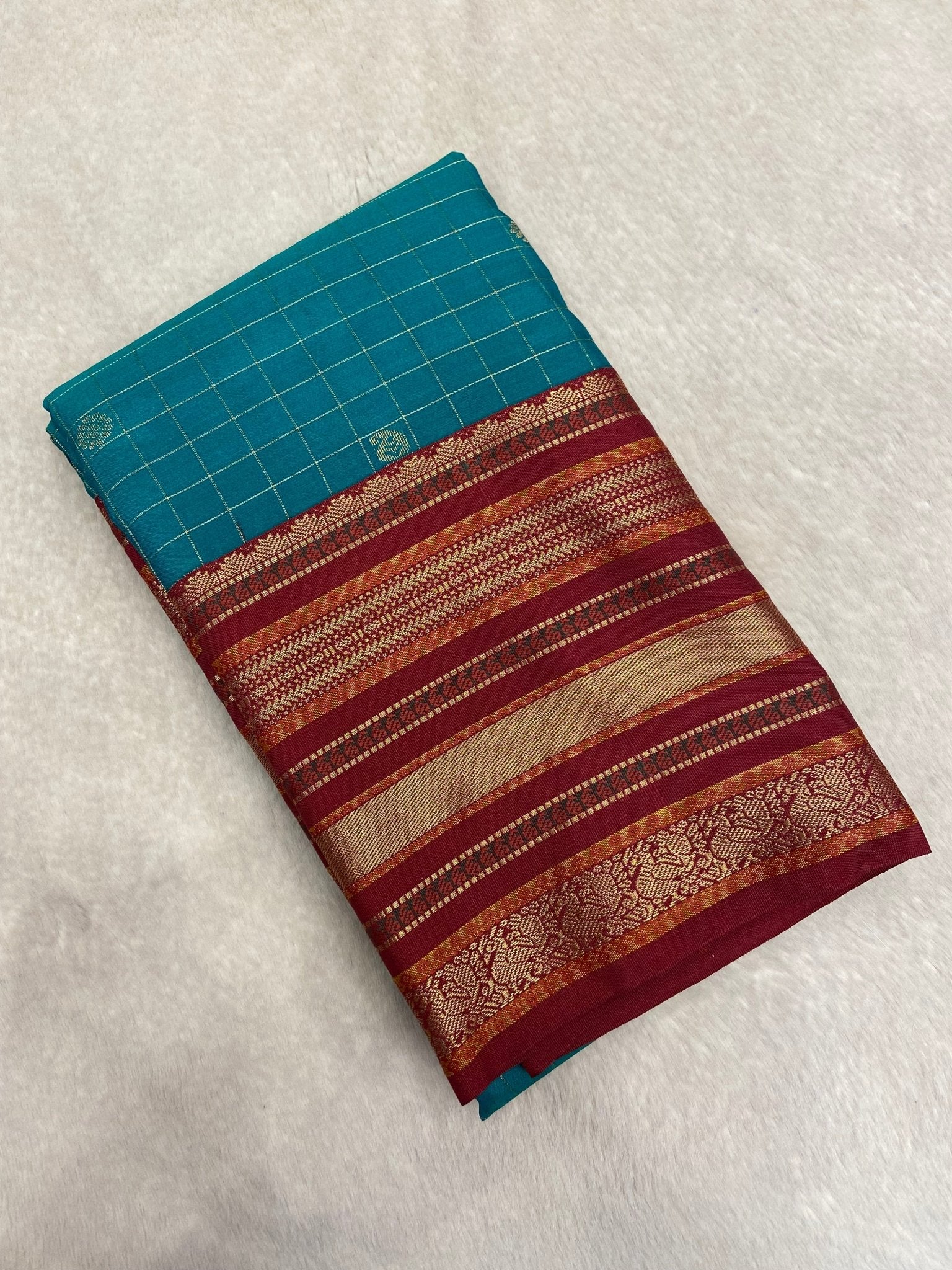 Premium Mini Kanchi Silk Saree - Kanjeevaram Silk Mandir