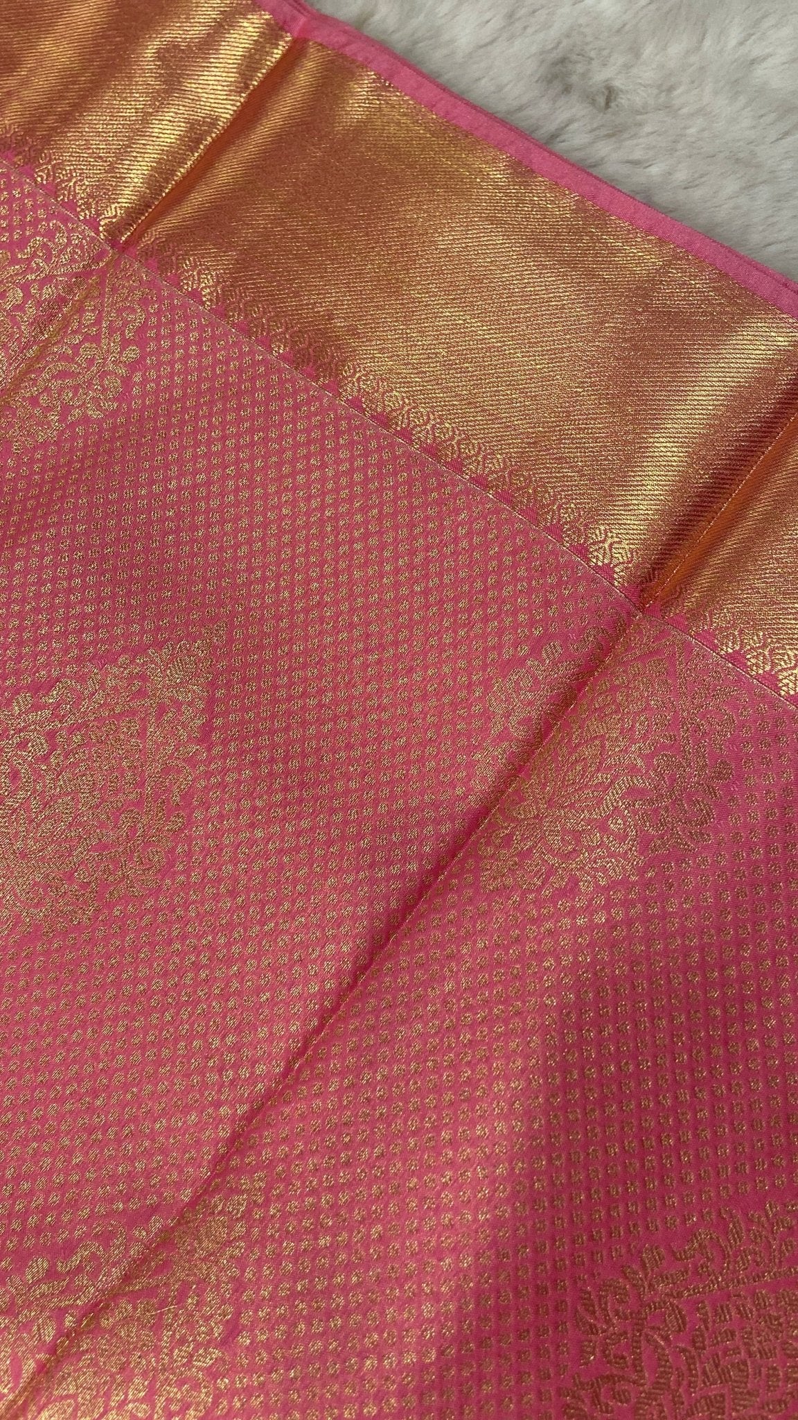 Premium Mini Kanchi Silk Saree - Kanjeevaram Silk Mandir