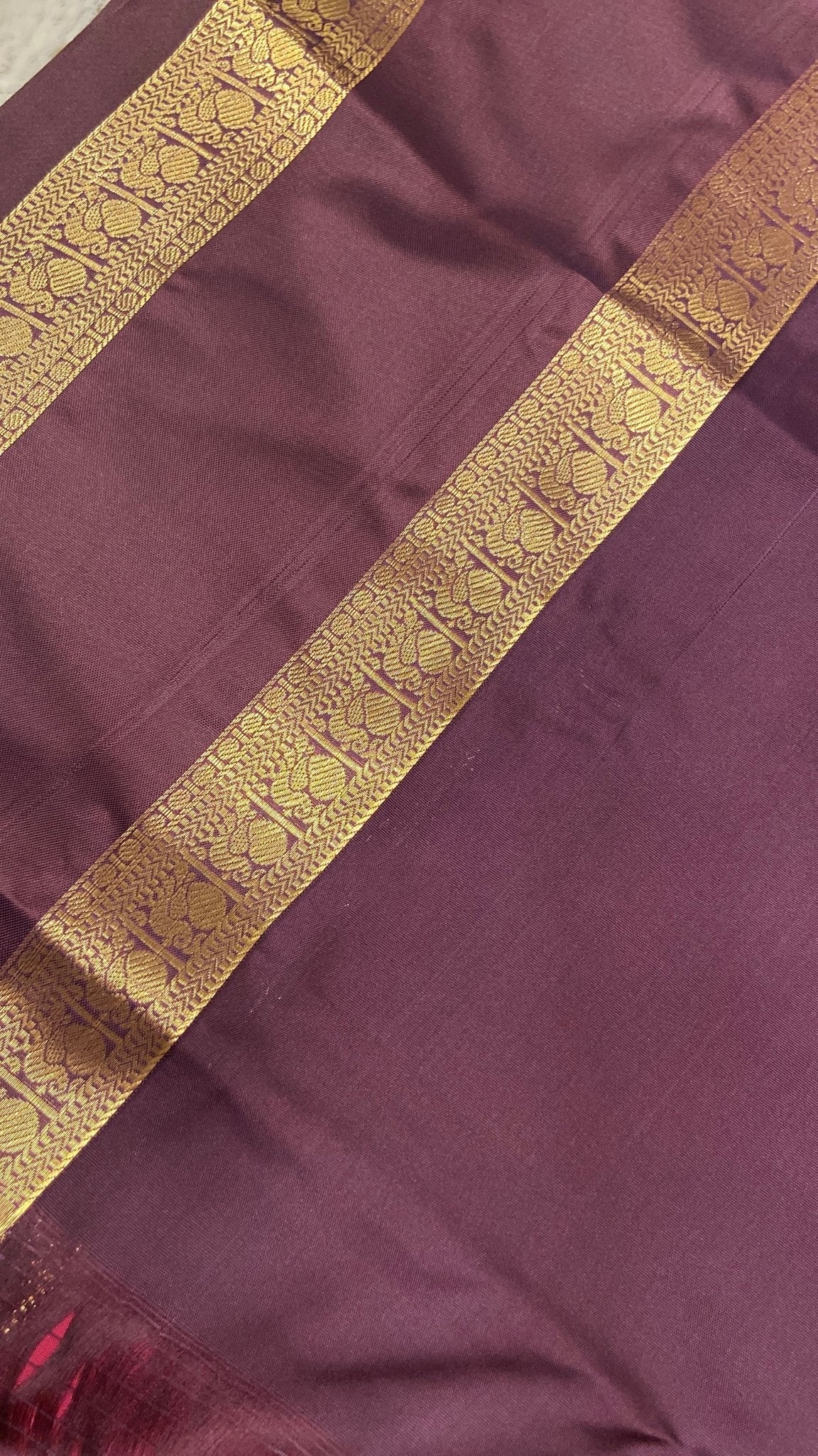 Premium Mini Kanchi Silk Saree - Kanjeevaram Silk Mandir
