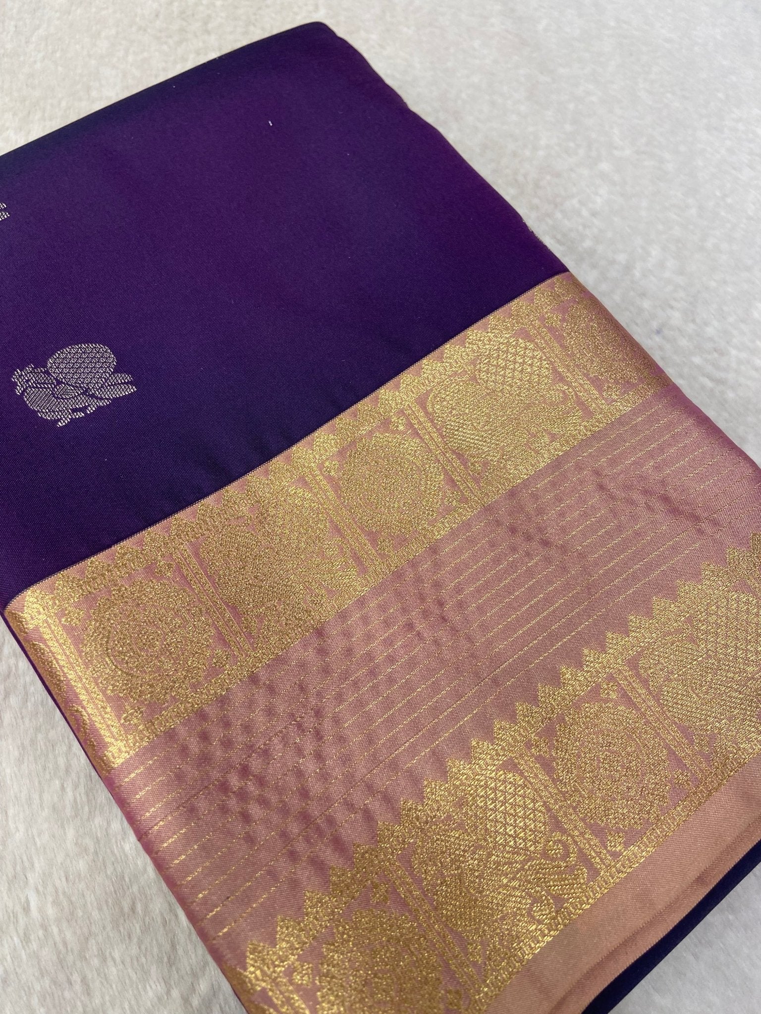 Premium Mini Kanchi Silk Saree - Kanjeevaram Silk Mandir