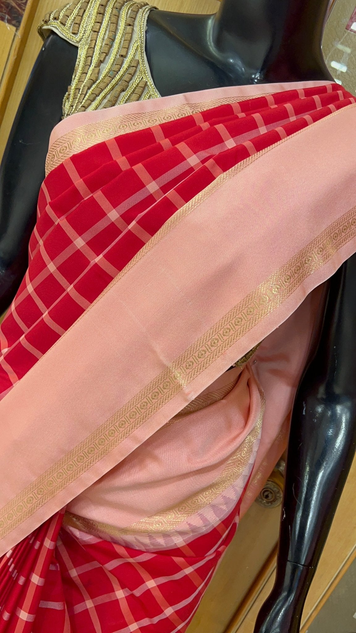Premium Mini Kanchi Silk Saree - Kanjeevaram Silk Mandir