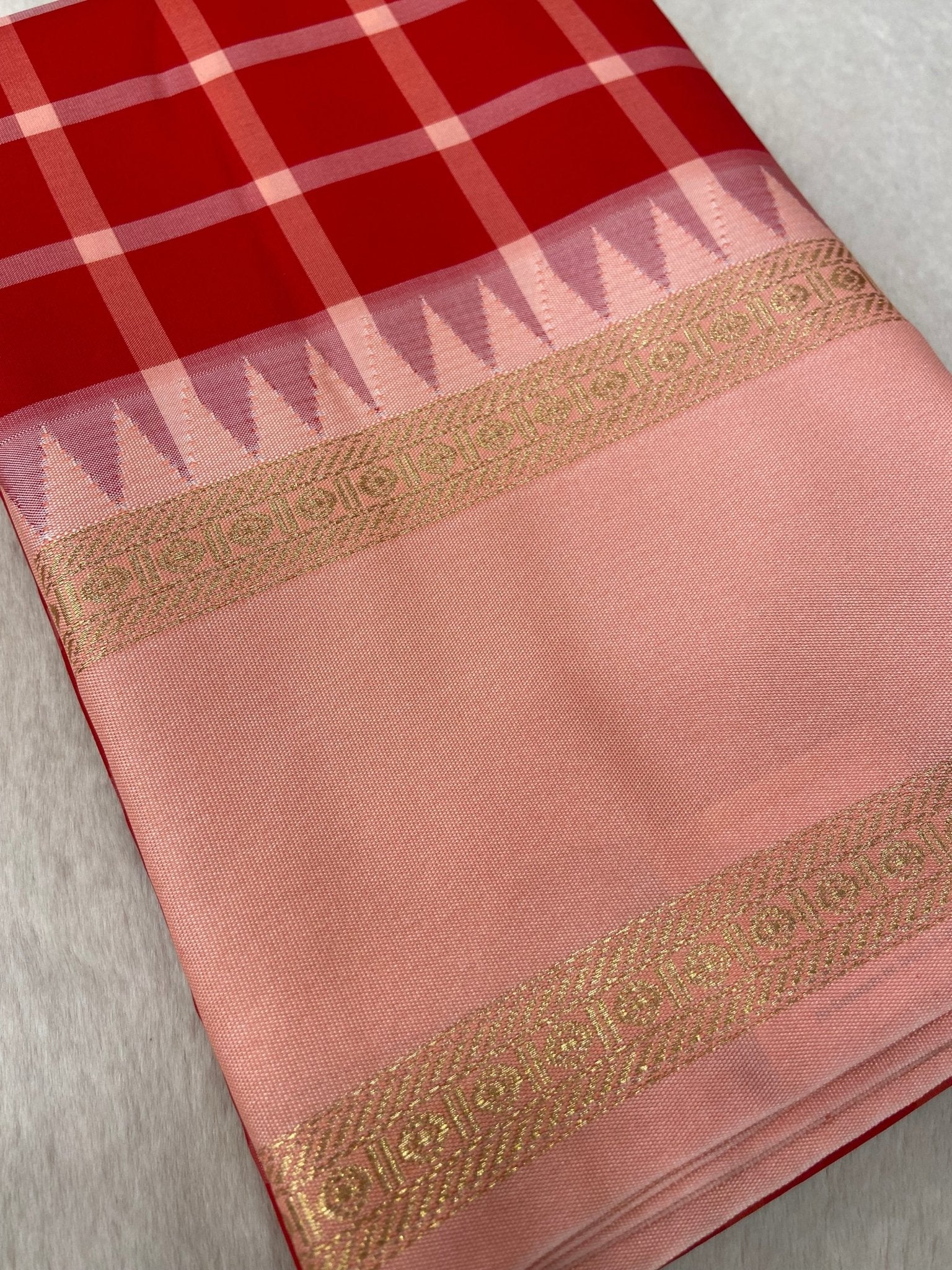 Premium Mini Kanchi Silk Saree - Kanjeevaram Silk Mandir