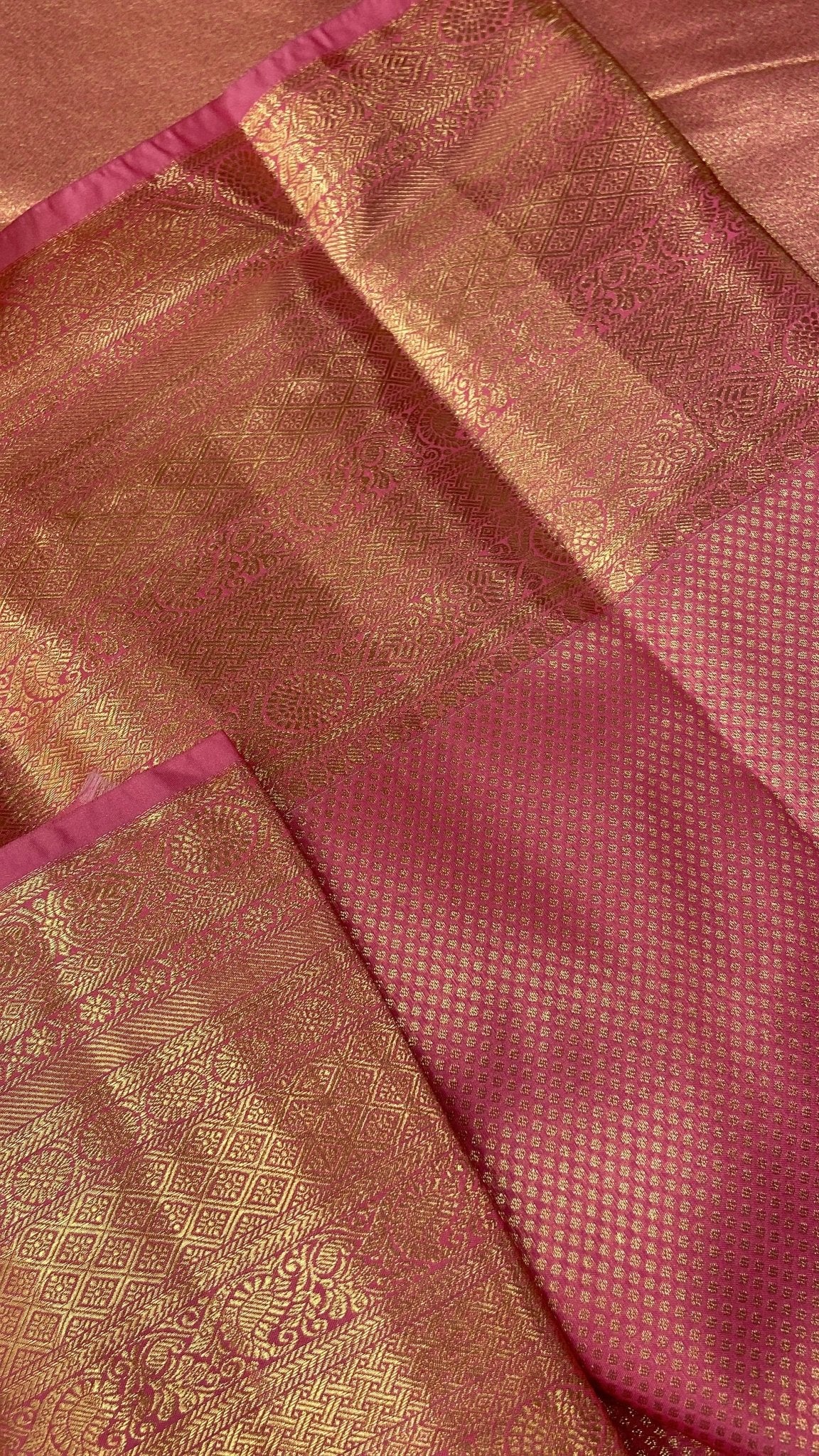 Premium Mini Kanchi Silk Saree - Kanjeevaram Silk Mandir