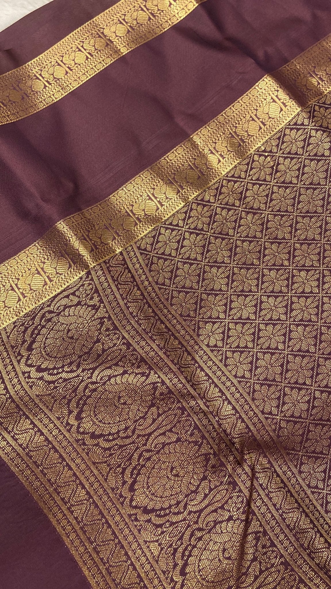 Premium Mini Kanchi Silk Saree - Kanjeevaram Silk Mandir