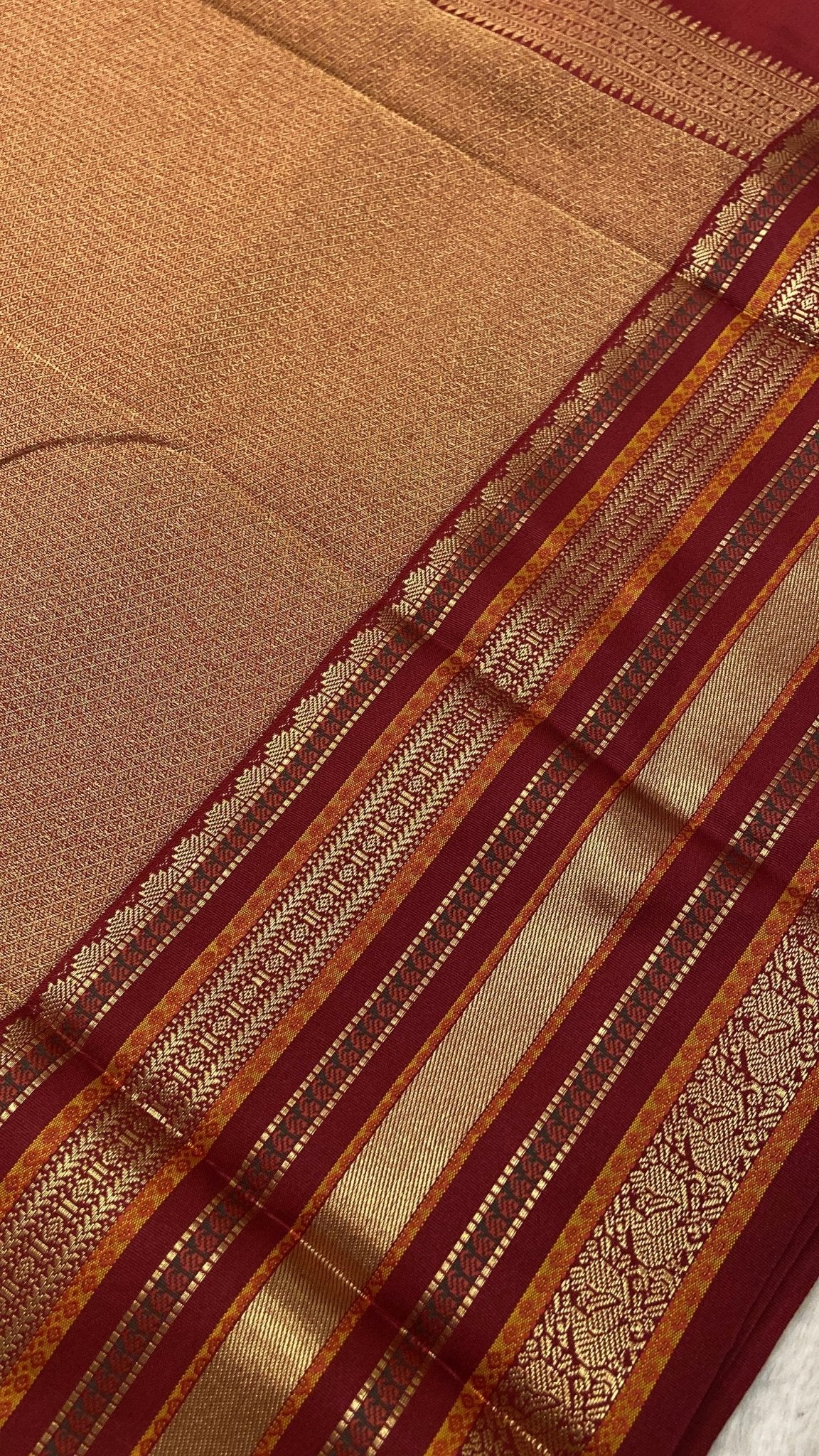 Premium Mini Kanchi Silk Saree - Kanjeevaram Silk Mandir