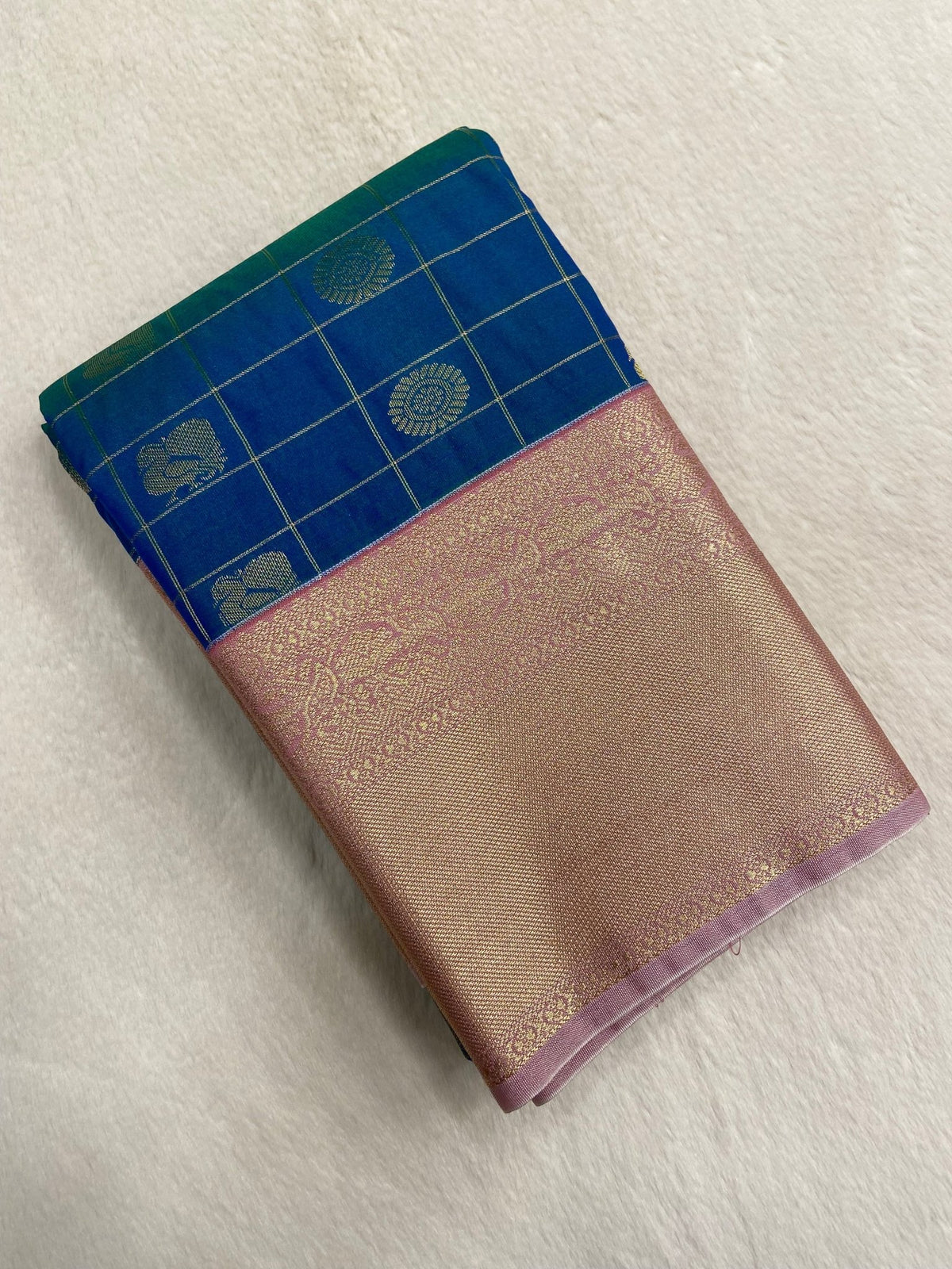 Premium Mini Kanchi Silk Saree - Kanjeevaram Silk Mandir