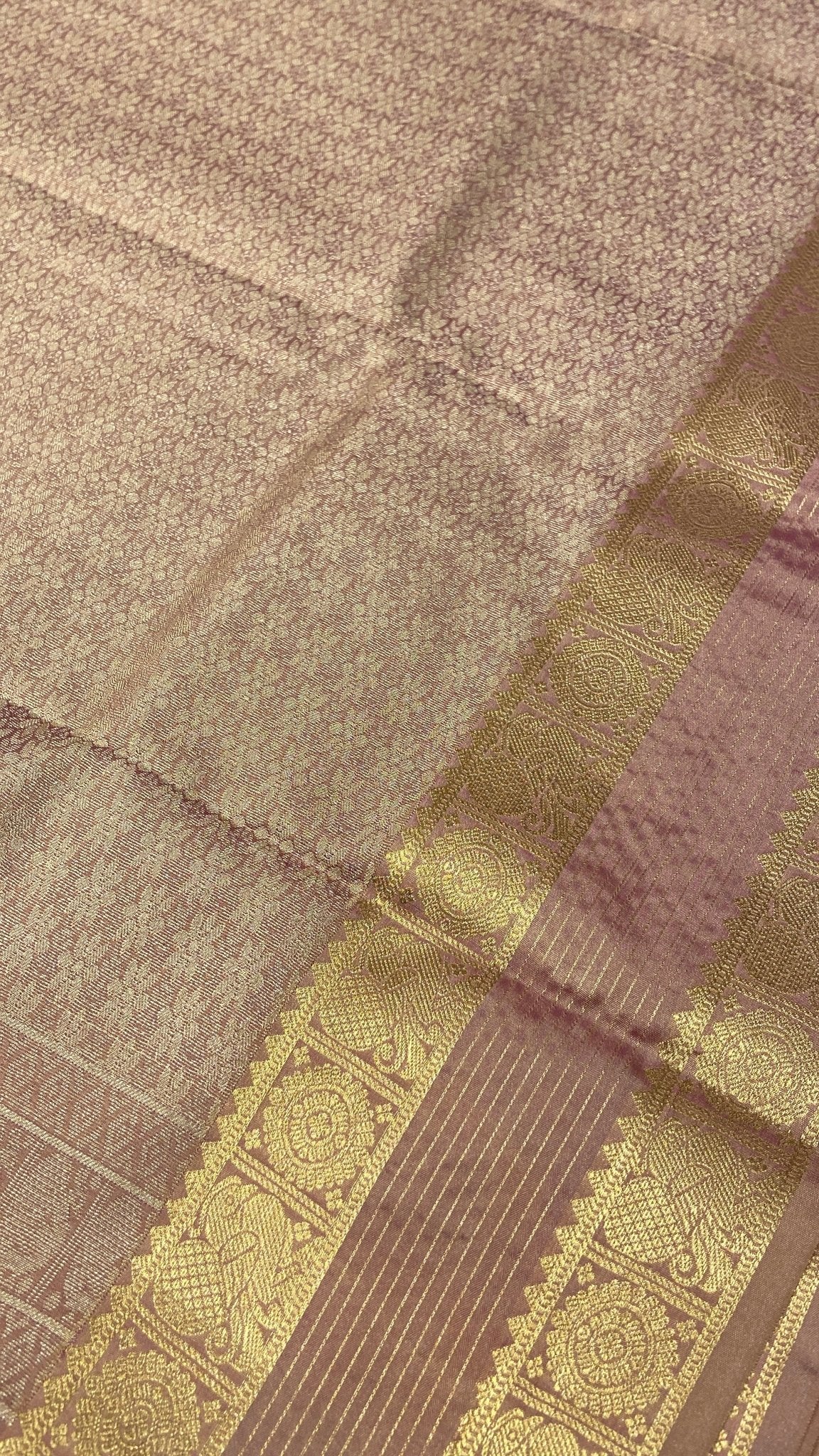 Premium Mini Kanchi Silk Saree - Kanjeevaram Silk Mandir